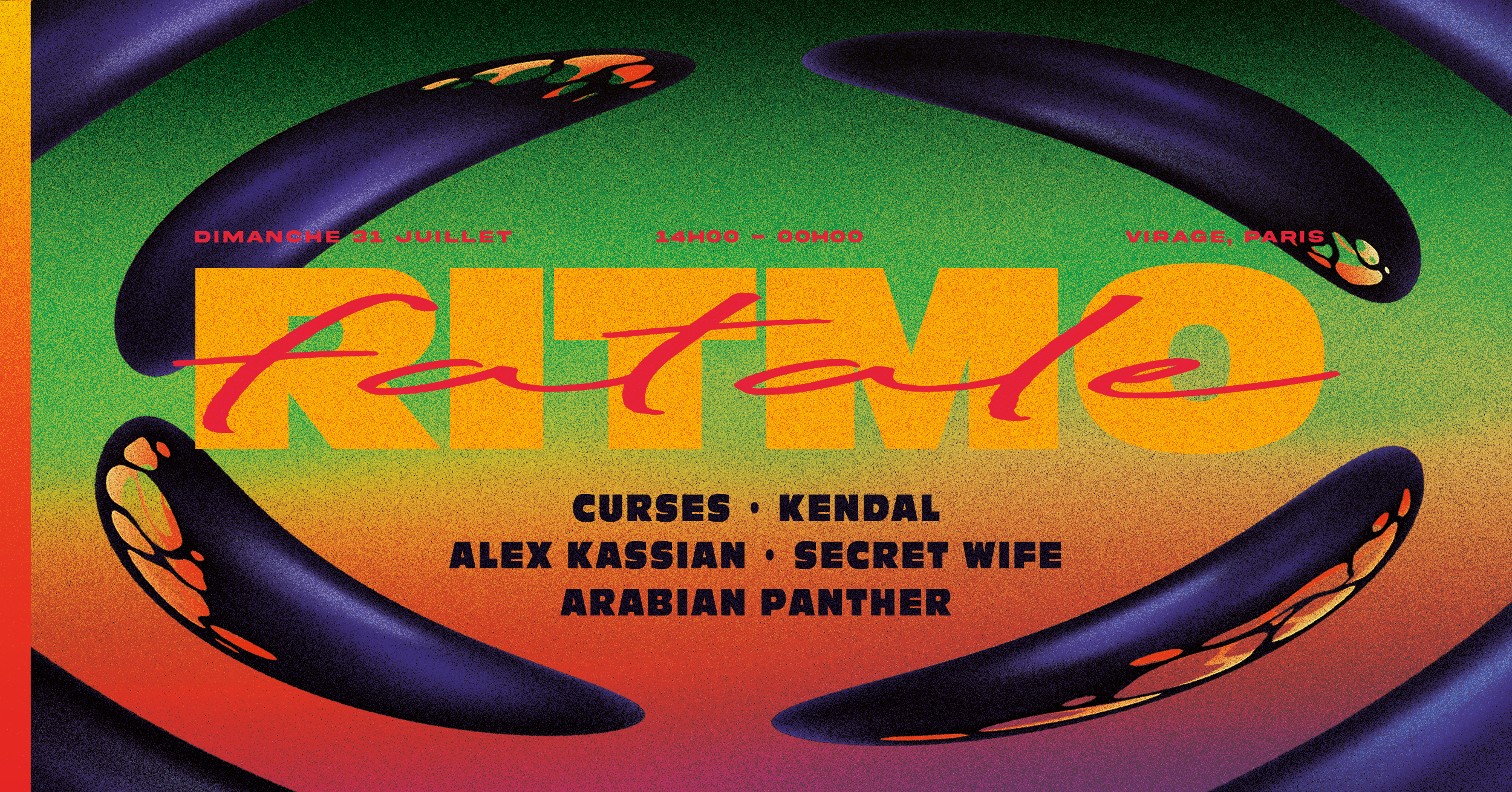 Ritmo Fatale : Curses + Kendal + Alex Kassian & More