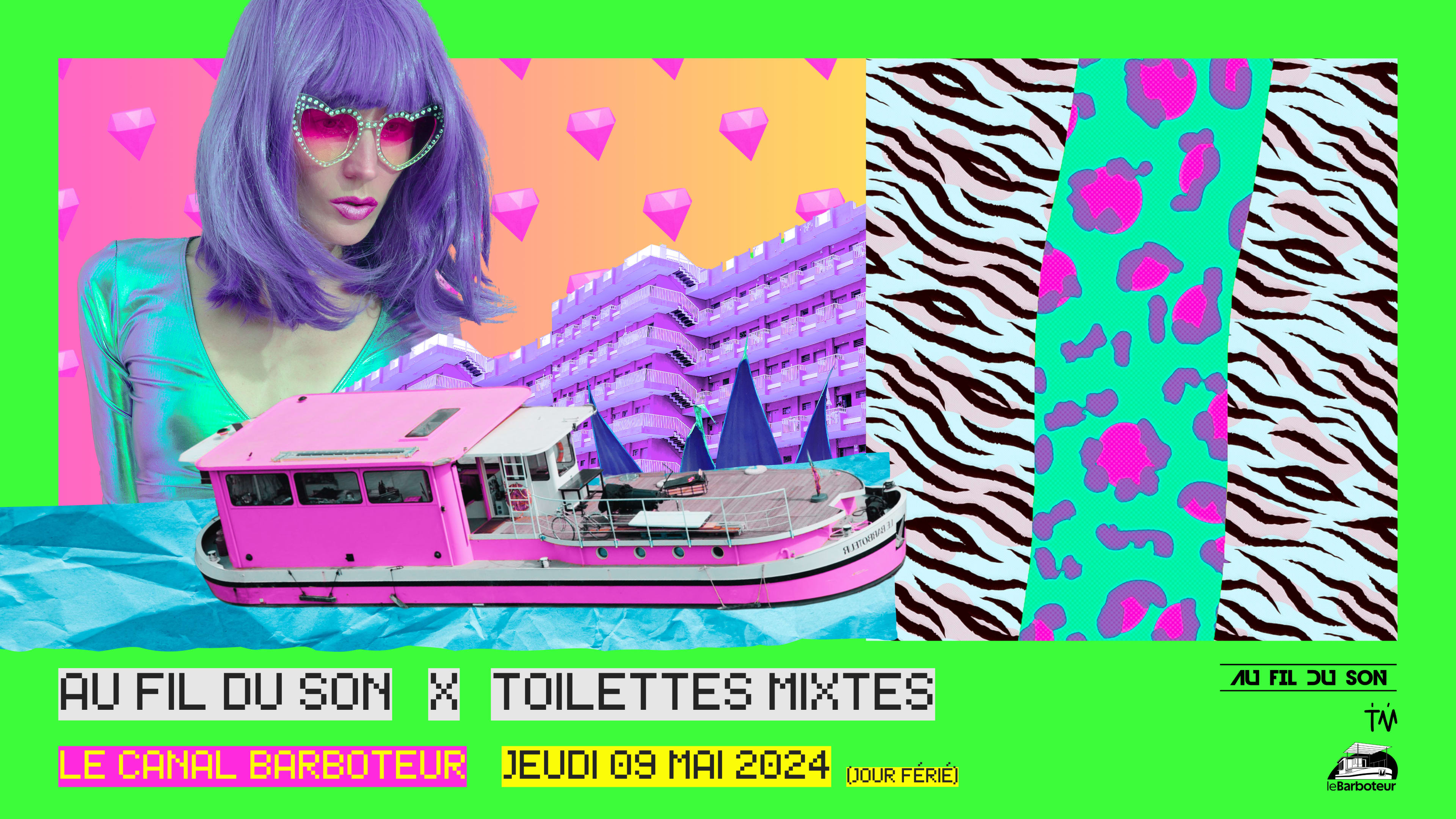 Open Air- Au Fil Du Son Invite Toilettes Mixtes Au Barboteur