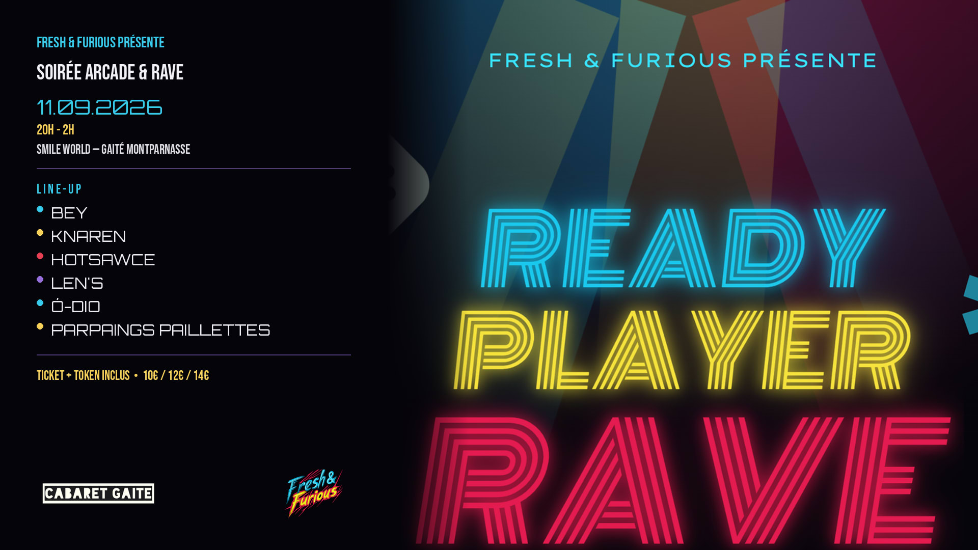 Ready Player Rave — Arcade & Rave Experience