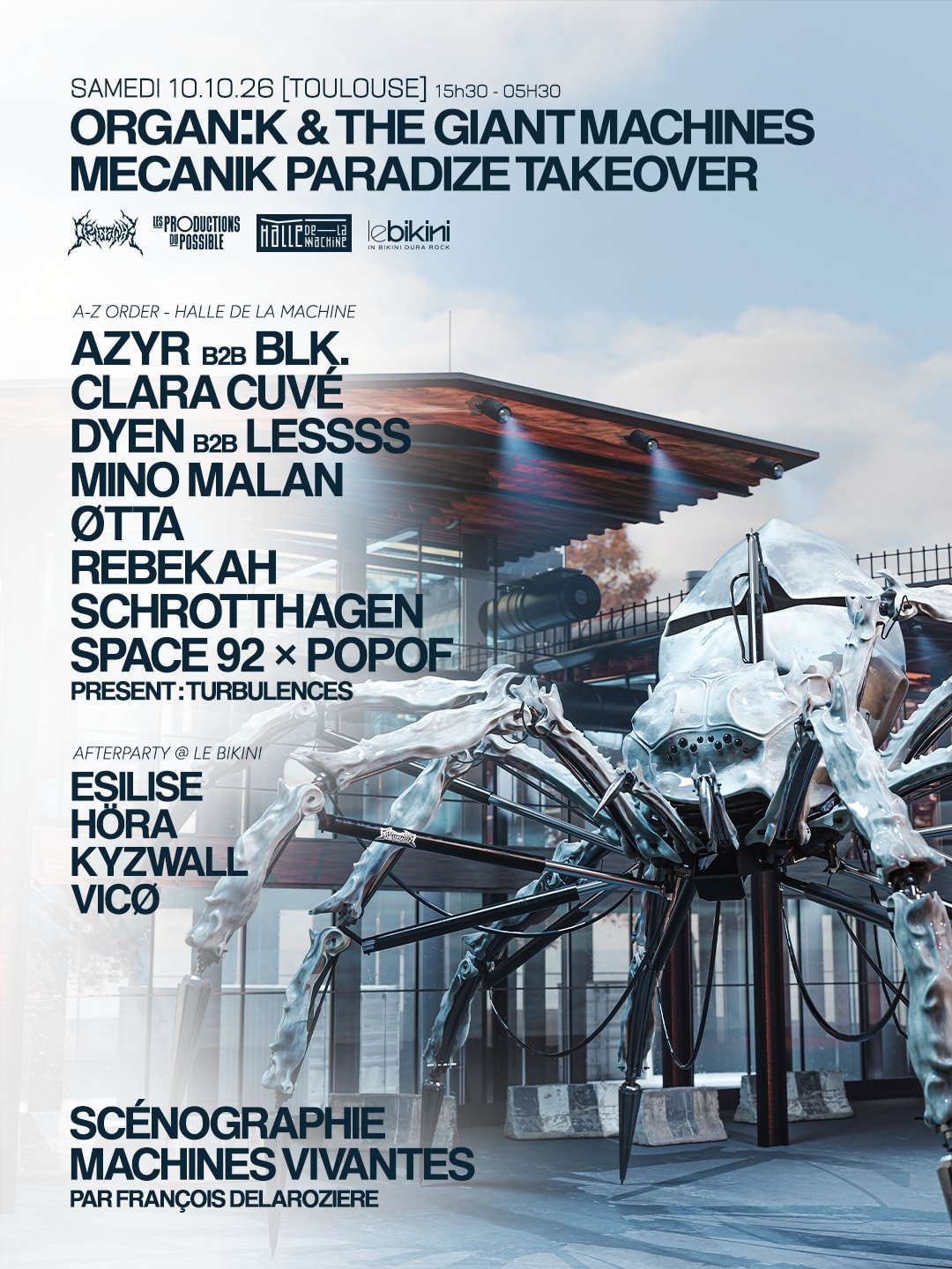 Mecanik Paradize : Organïk + Machines Vivantes !