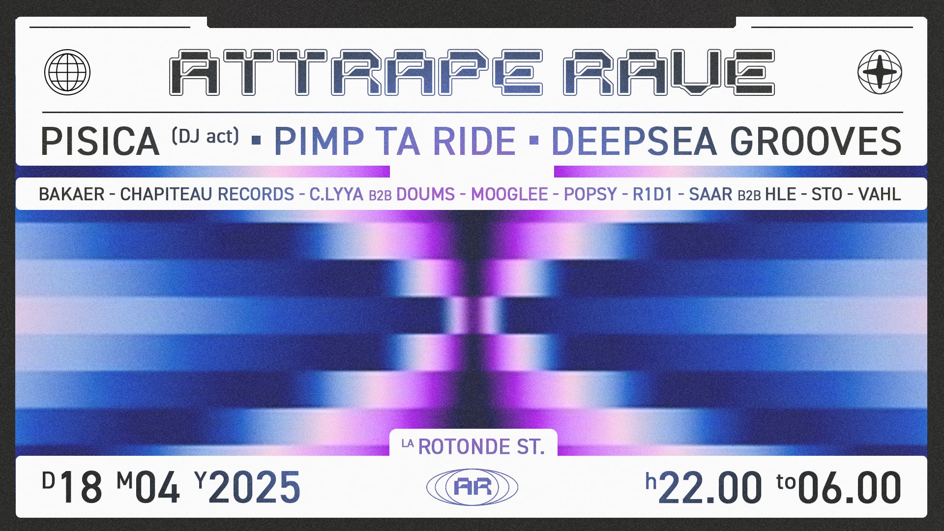 Attrape Rave • Pisica, Pimp Ta Ride, Deepsea Grooves