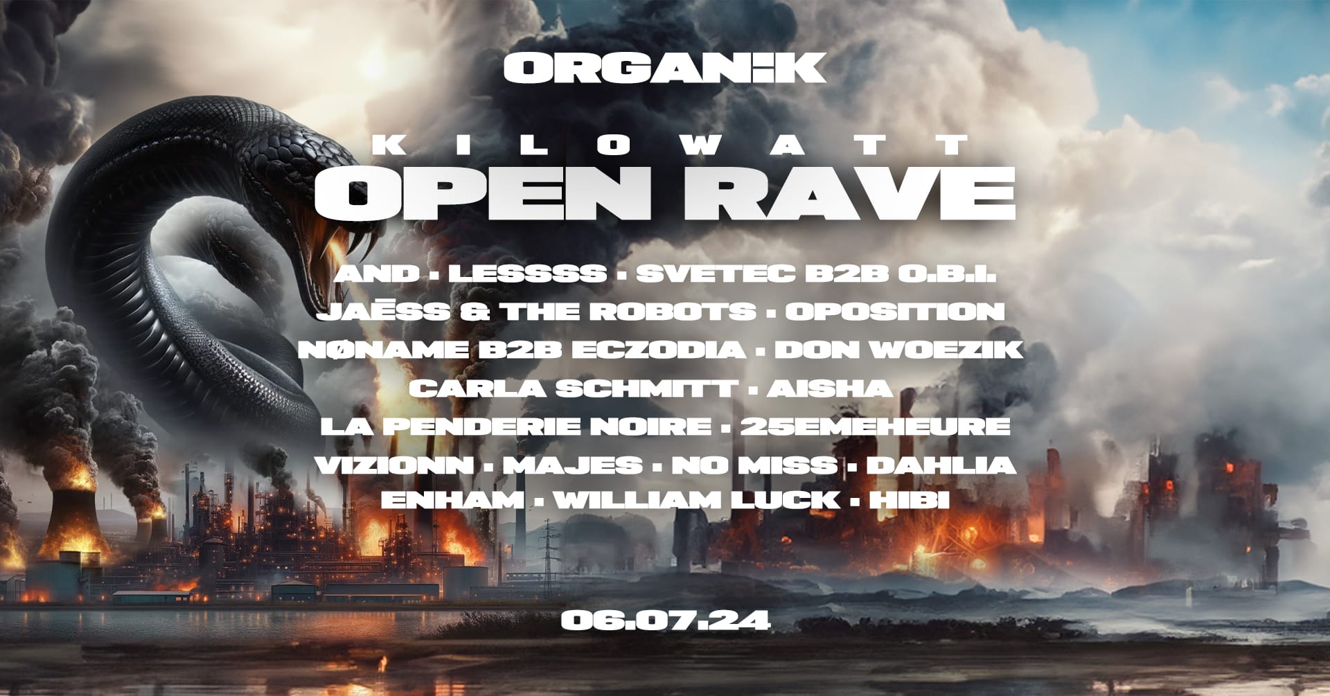 Organïk : Open Rave 2024