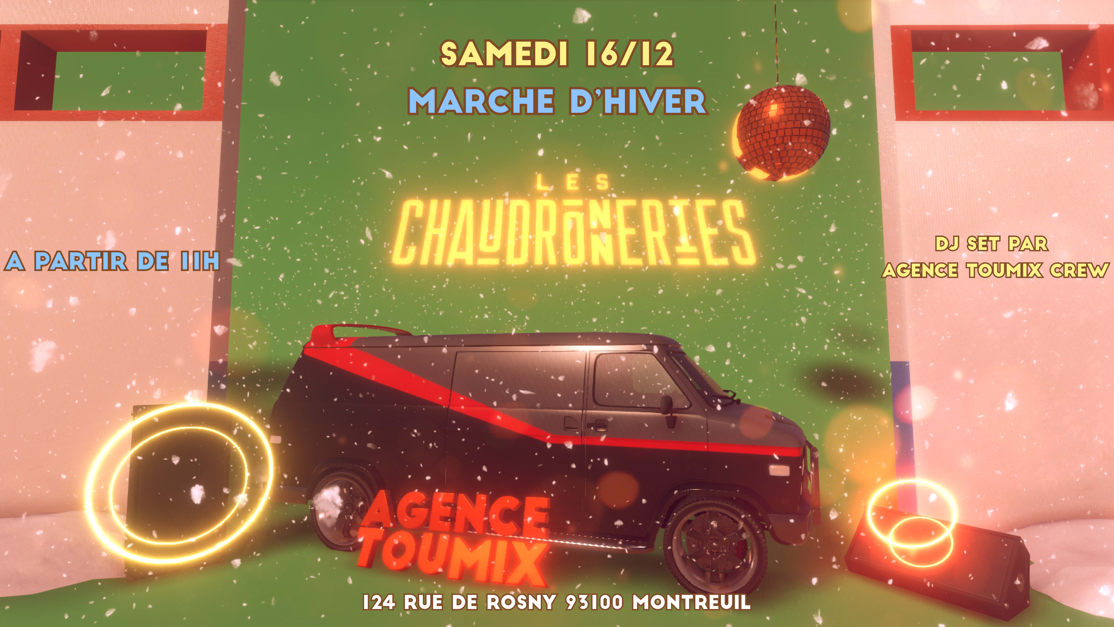Marché D'hiver Aux Chaudronneries [Montreuil]