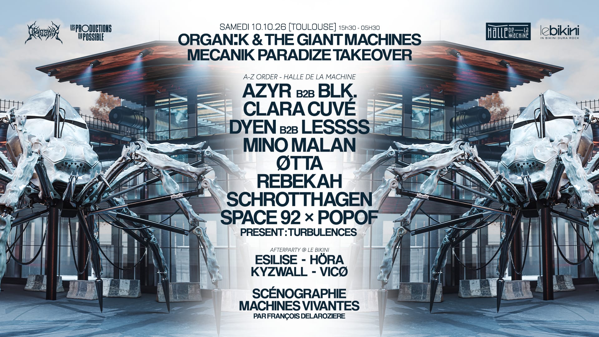 Mecanik Paradize : Organïk + Machines Vivantes !