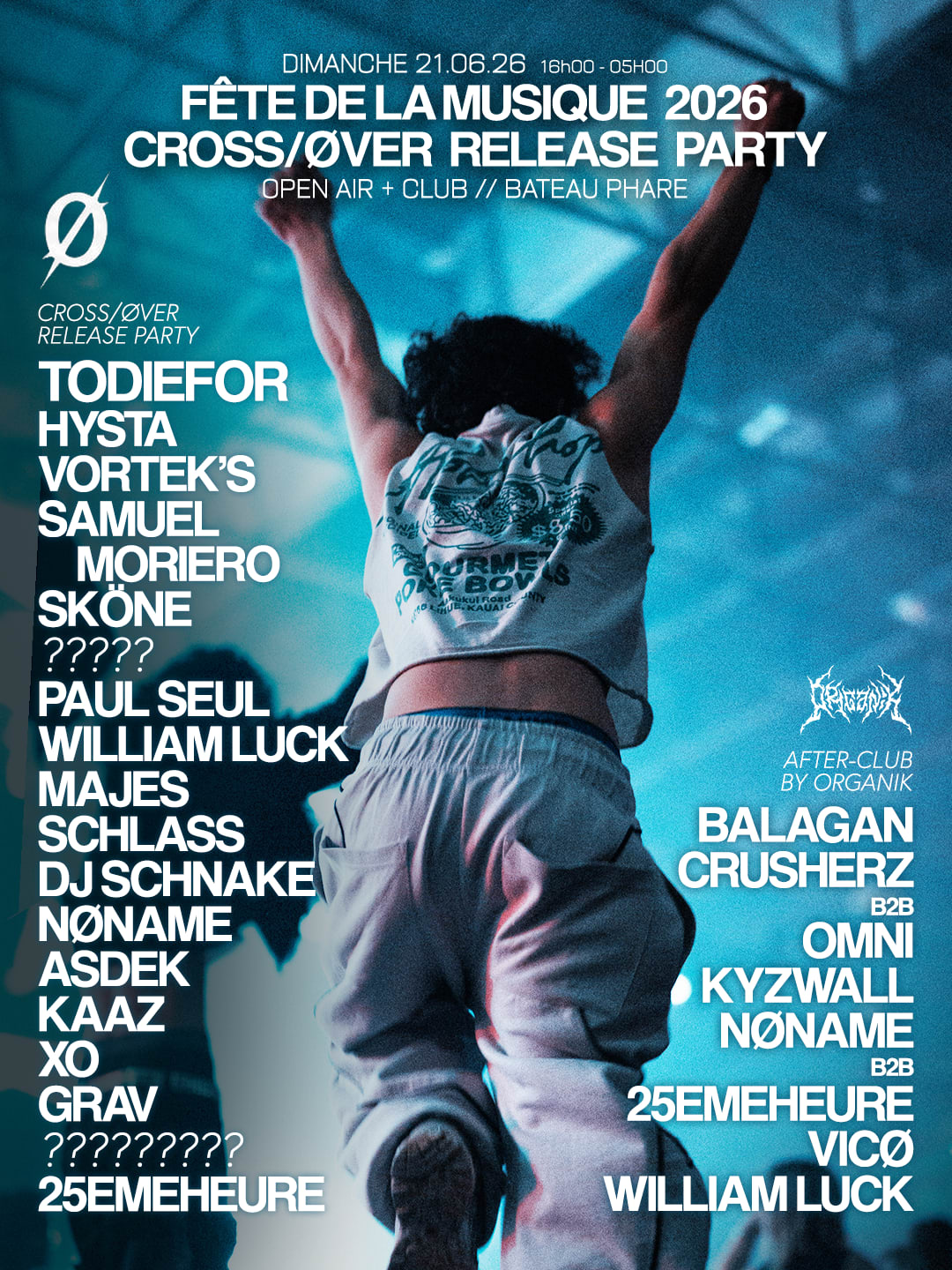 Fête De La Musique 2026 : Cross/Øver Release Party