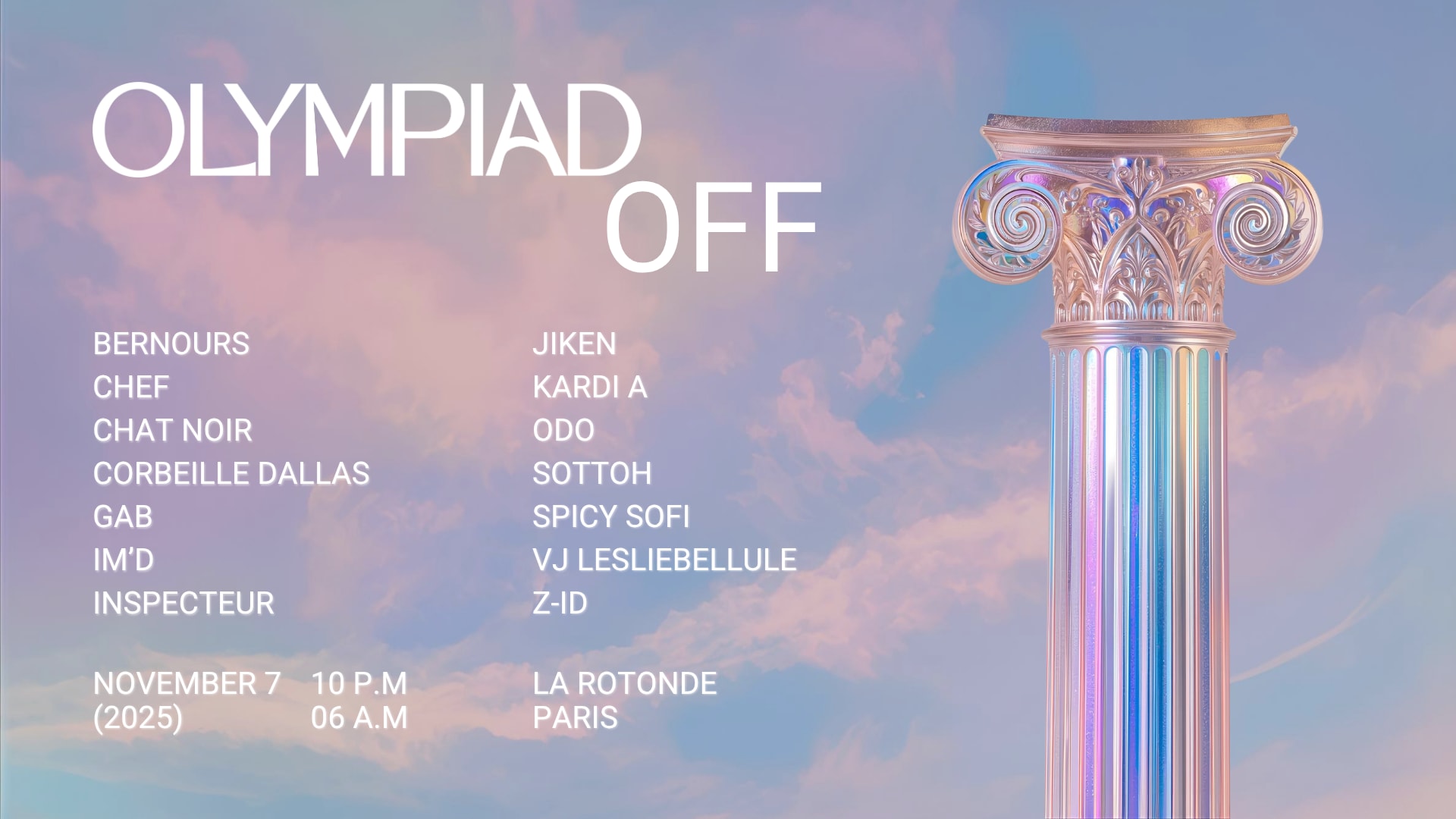 Olympiad Off @ La Rotonde