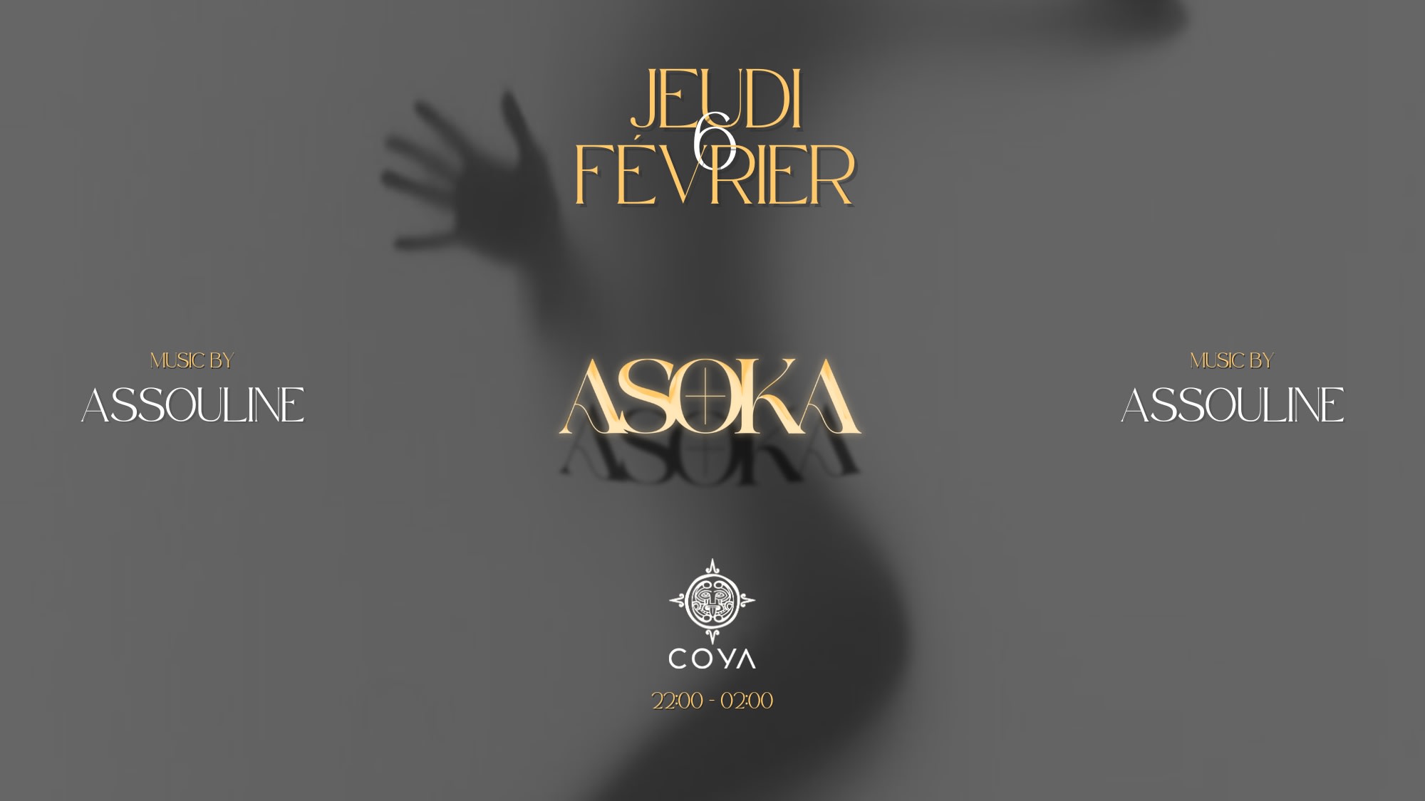 Asoka - Coya - Jeudi 6 Février