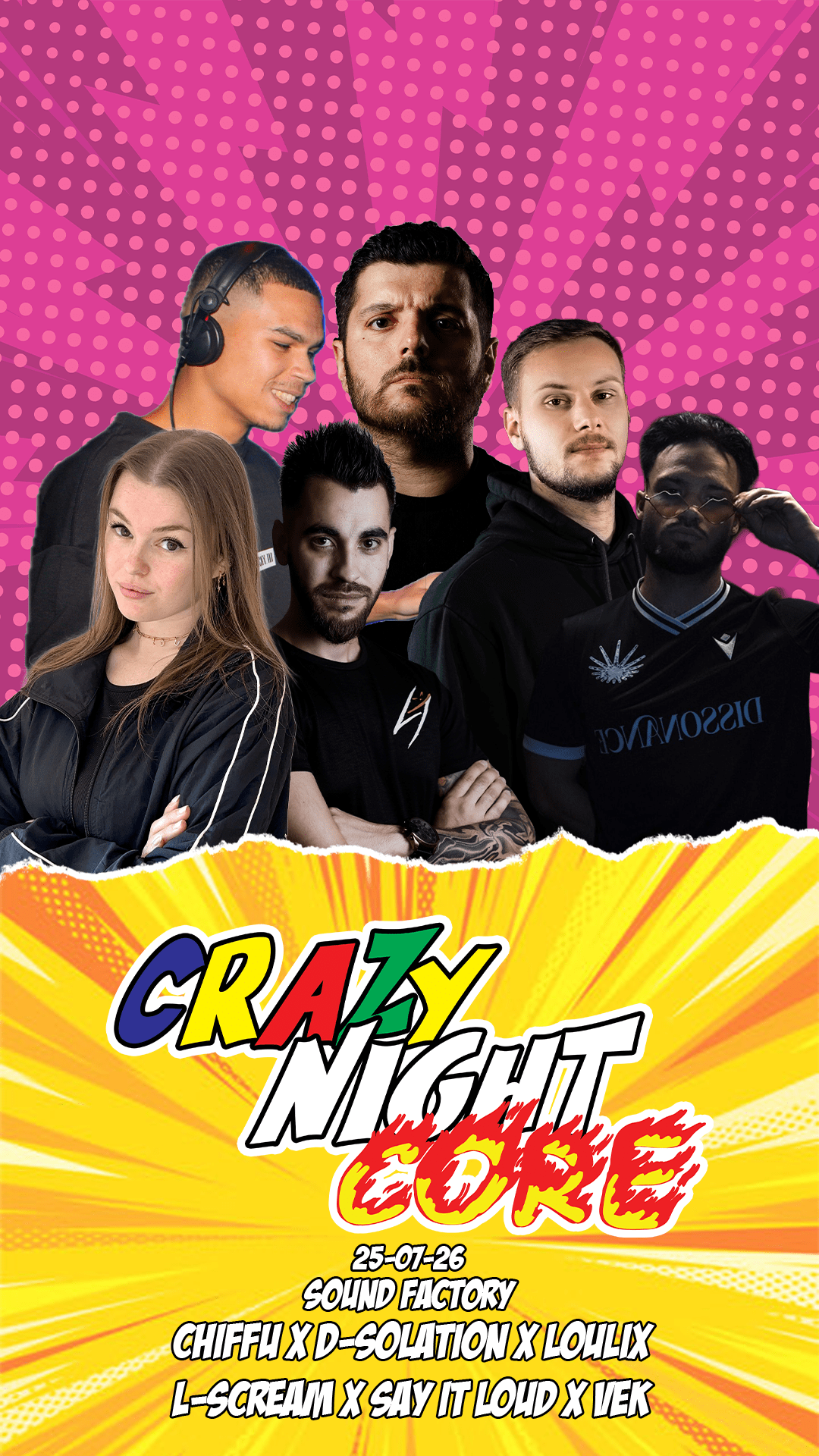 Crazy Night Core | Fête Ses 2 Ans !