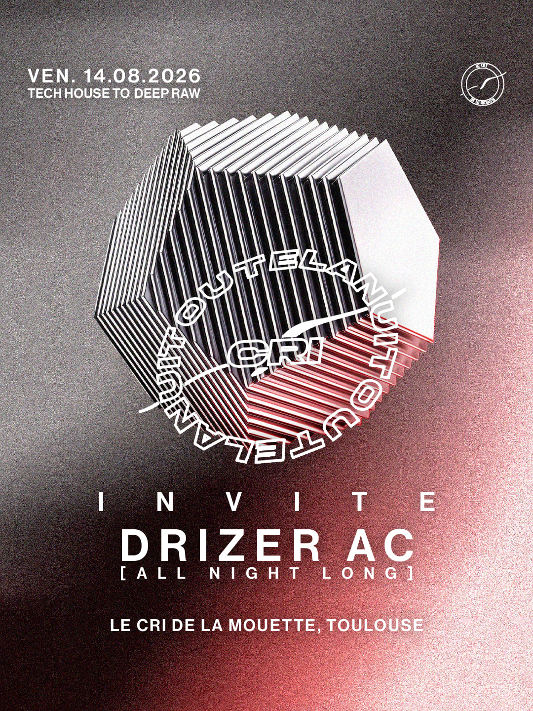Cri Toute La Nuit Inv. Drizer Ac All Night (Techno & Deep)