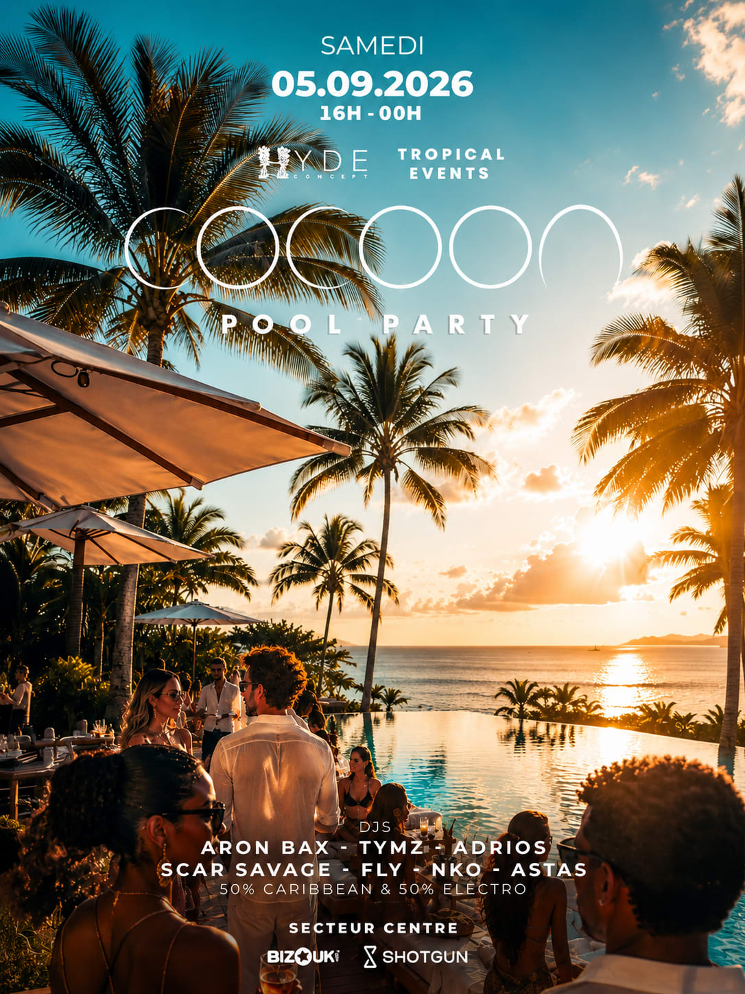 Cocoon Pool Party : Join The Cocoon Experience In A Villa