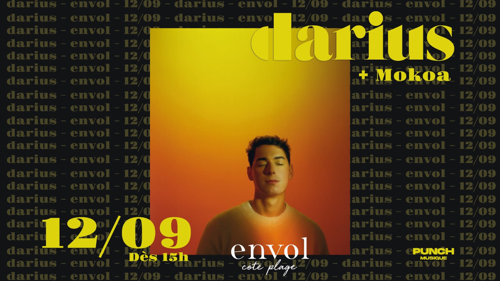 Darius [Roche Musique] + Mokoa @ L'envol Côté Plage