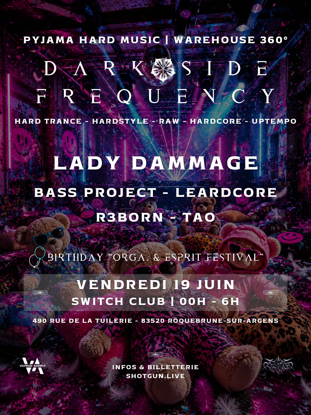 Lady Dammage | Pyjama Hard Music - Darkside @ Switch 19.06