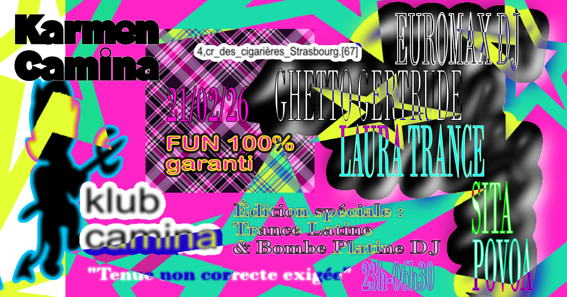 Klub Camina [Sita, Laura Trance, Povoa, &+]