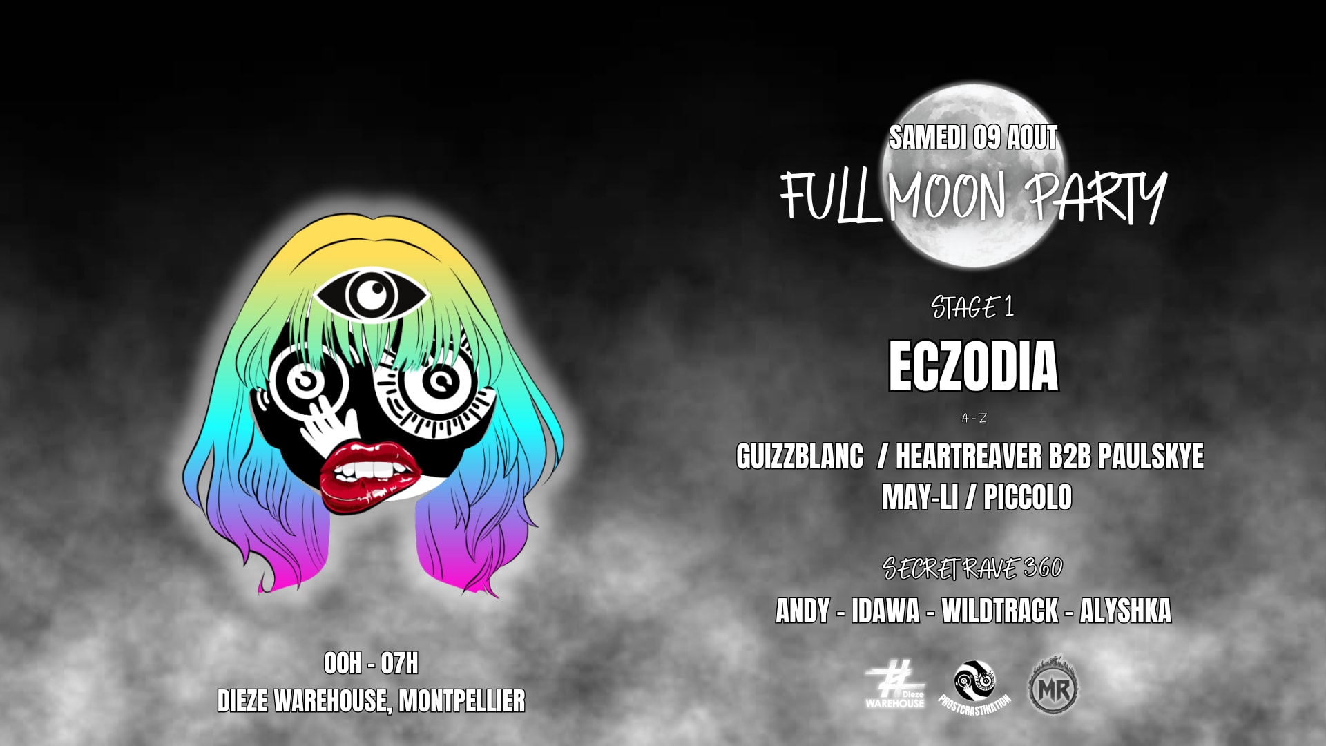 Prostcrastinade - Full Moon Party W/ Eczodia