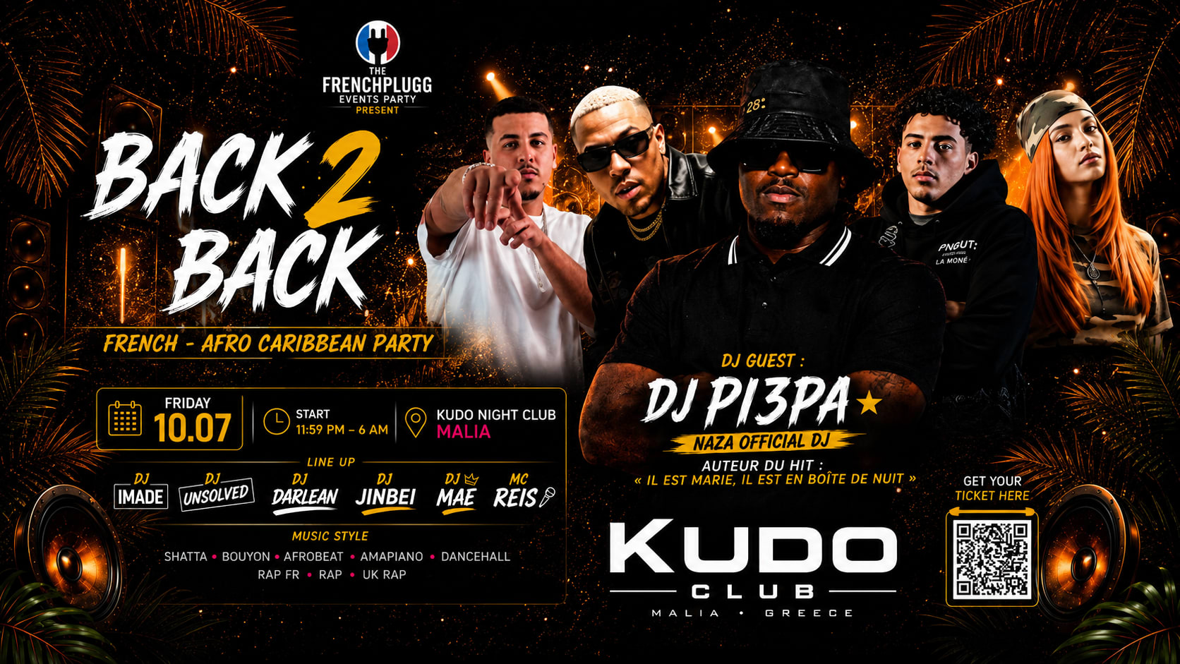 Frenchplugg Fridays Dj Pi3pa Showcase