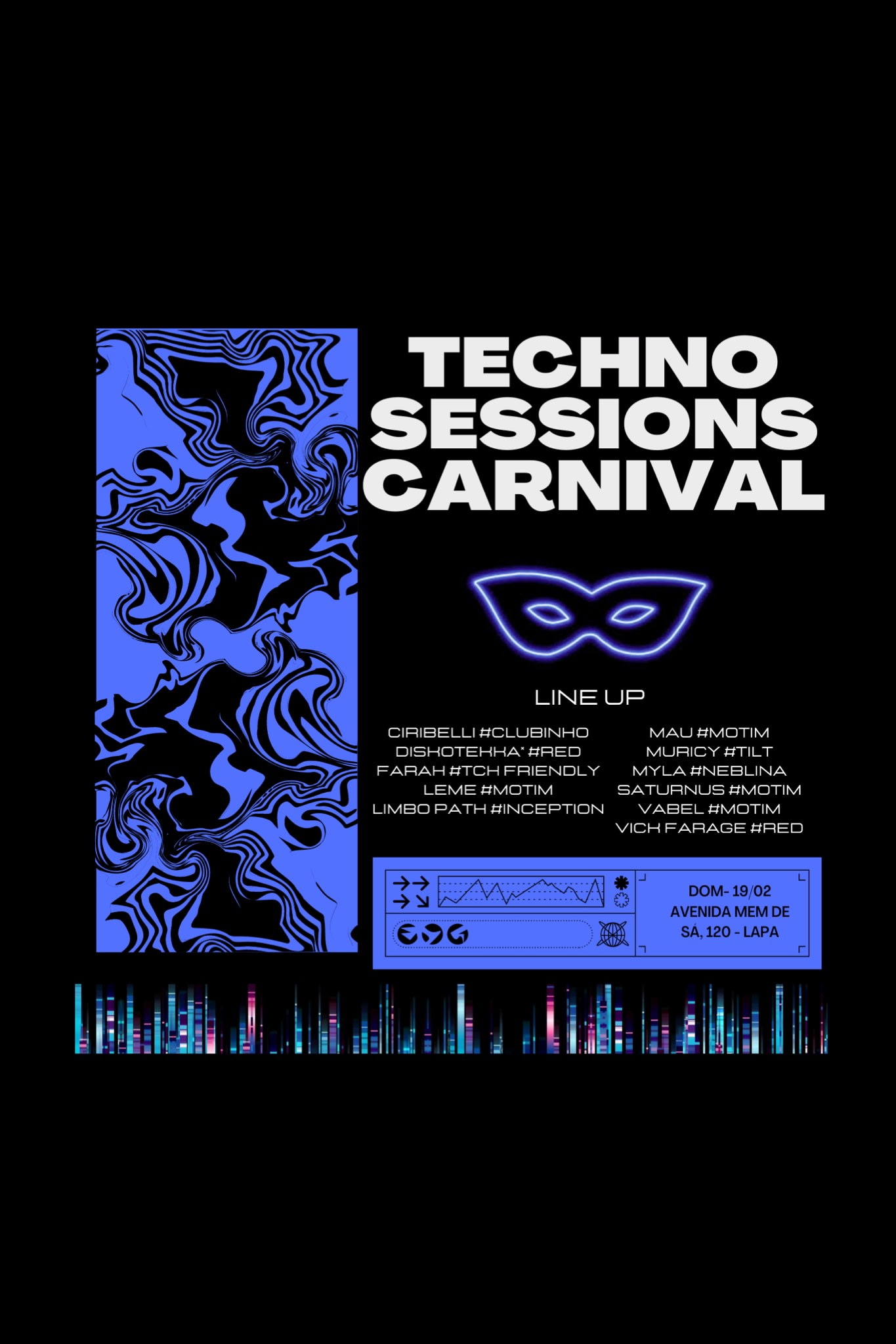 Techno Sessions Carnival - Domingo