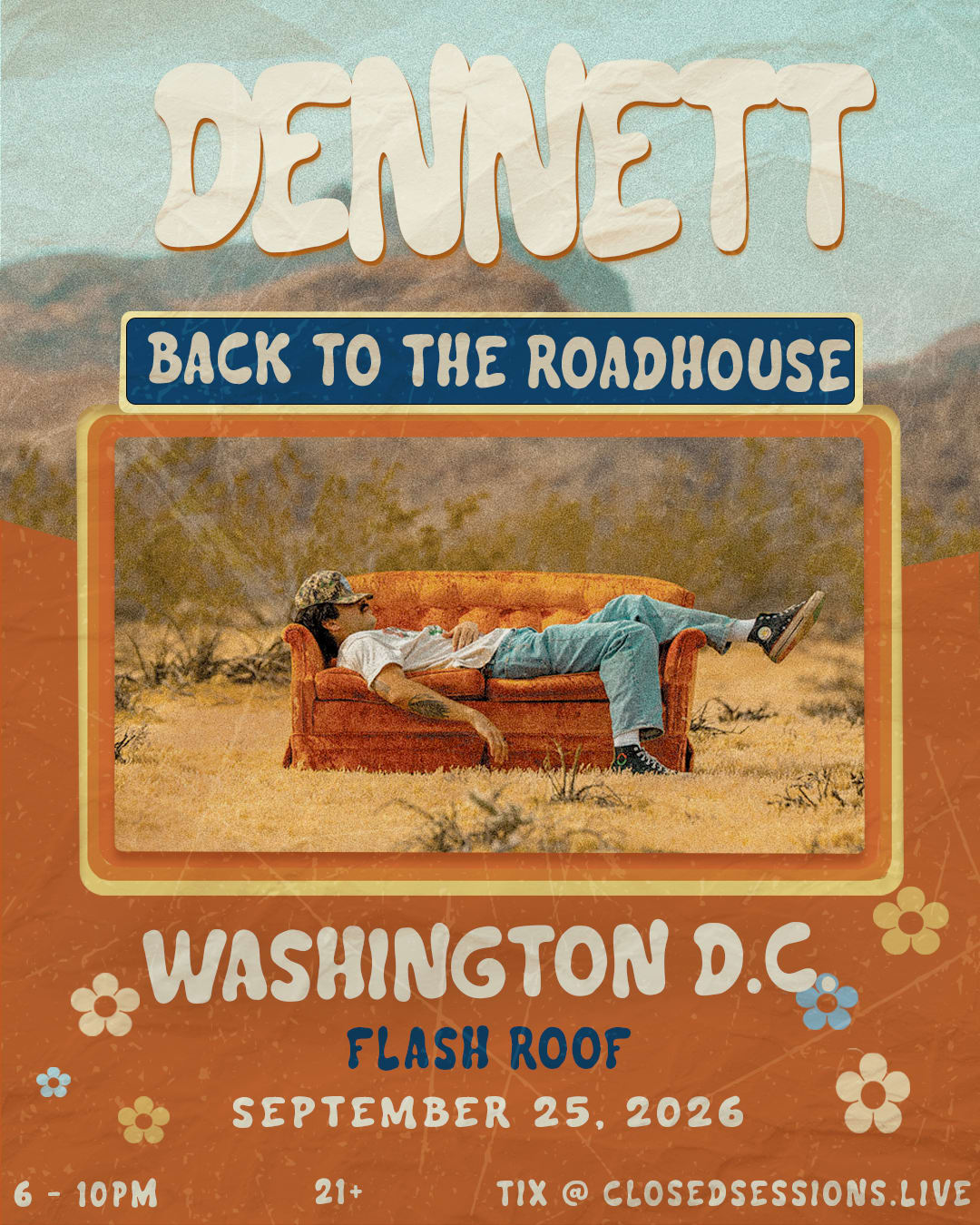 Dennett @ Flash Roof Presented By Closed Sessions + Para