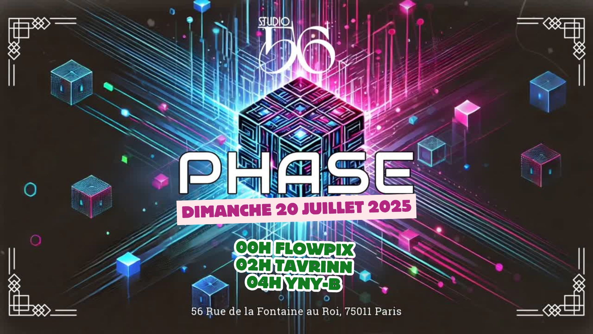 Phase W/ Flowpix, Tavrinn & Yny-B