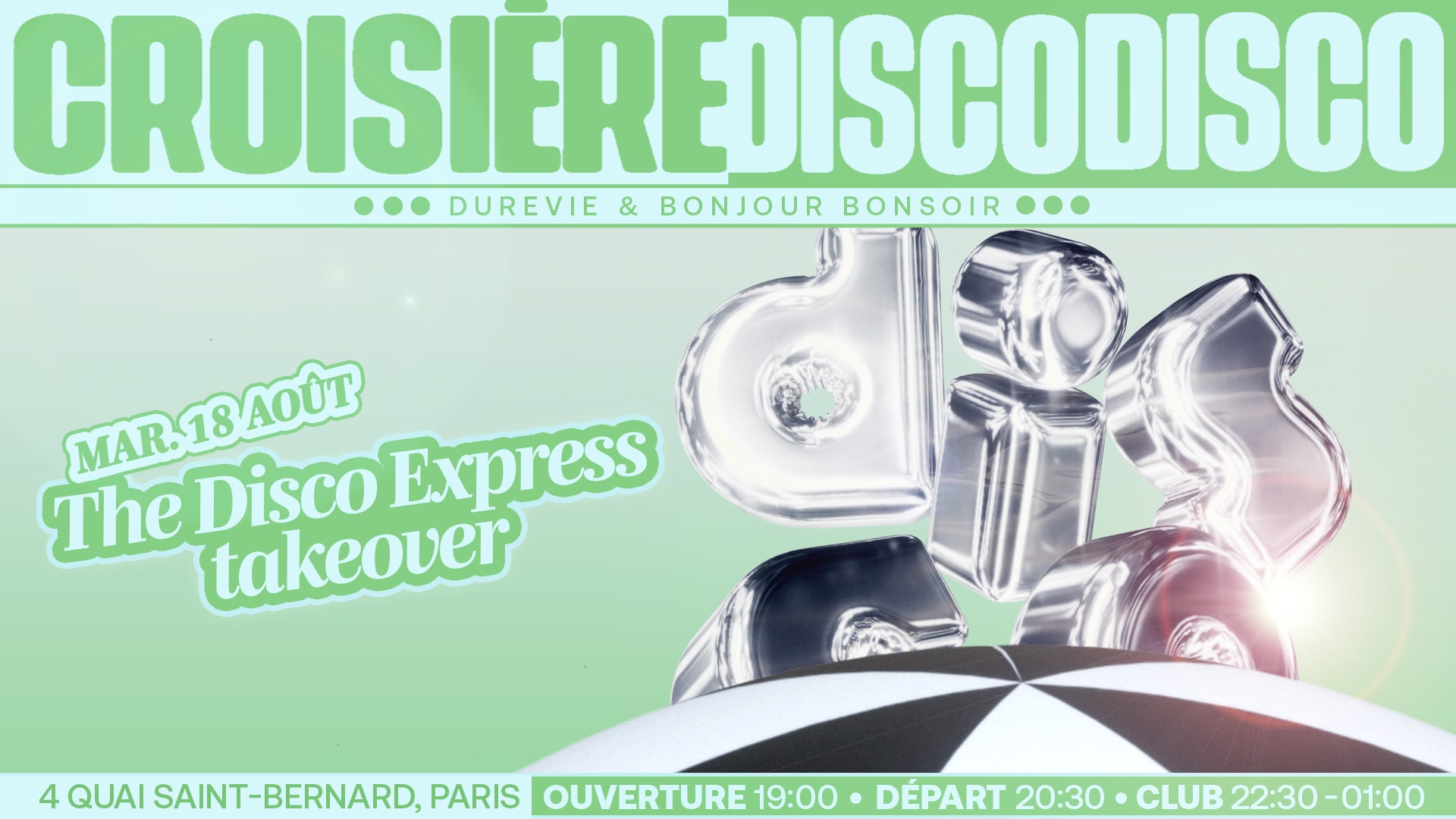 Disco Disco Croisière : The Disco Express (Takeover)