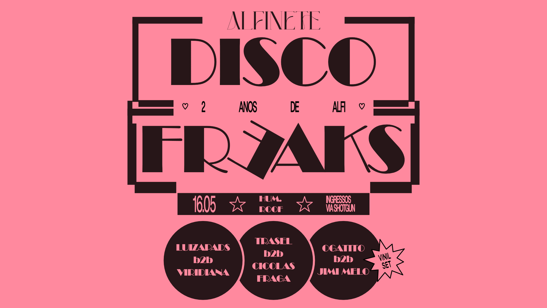Alfinete XI ~ Disco Freaks @Hum.