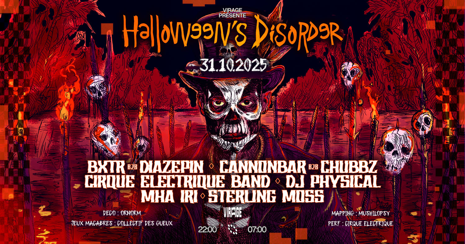 Halloween's Disorder: Mha Iri, Dj Physical, Sterling Moss...