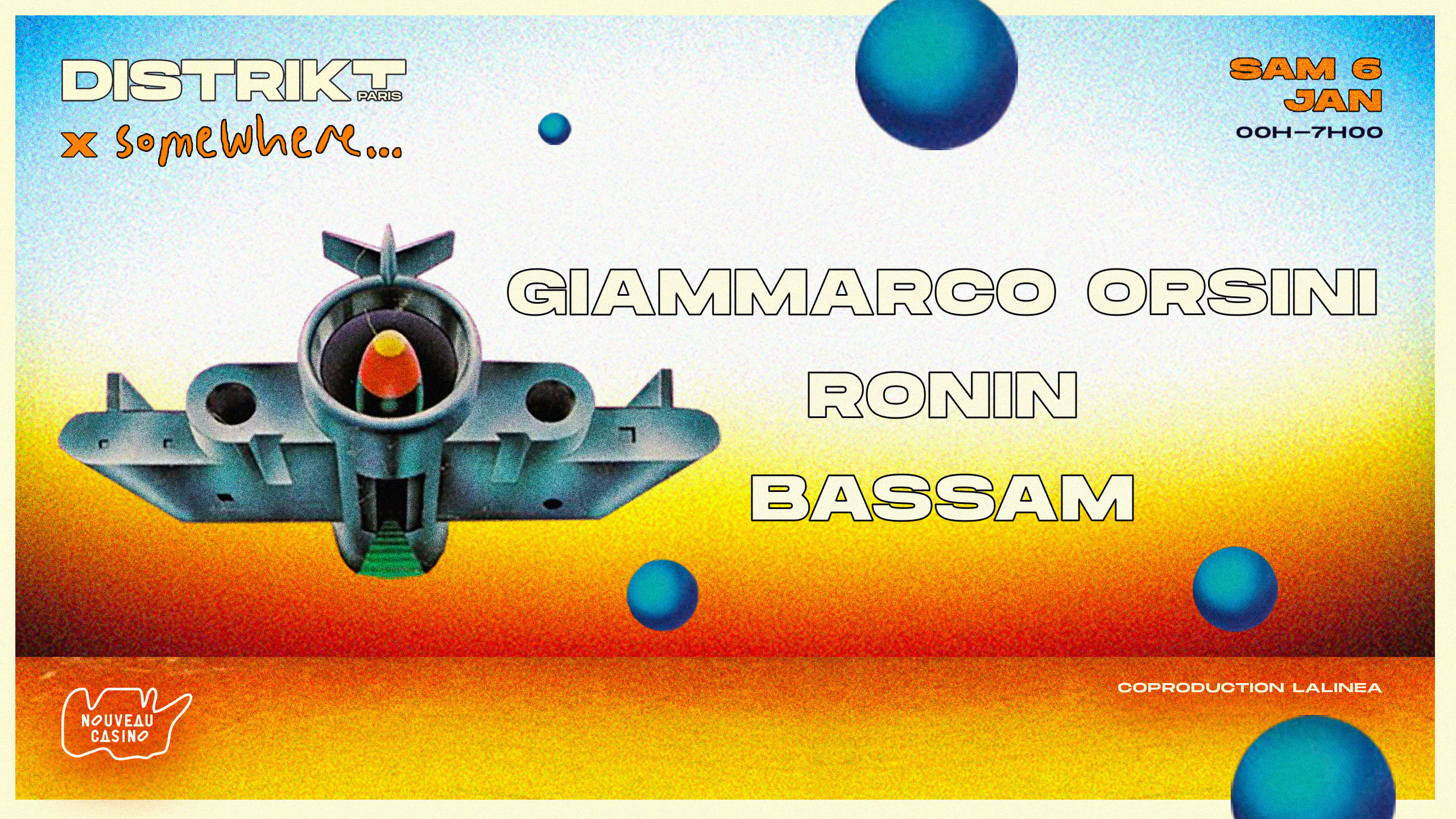 Distrikt Meets Somewhere.. : Giammarco Orsini, Ronin, Bassam