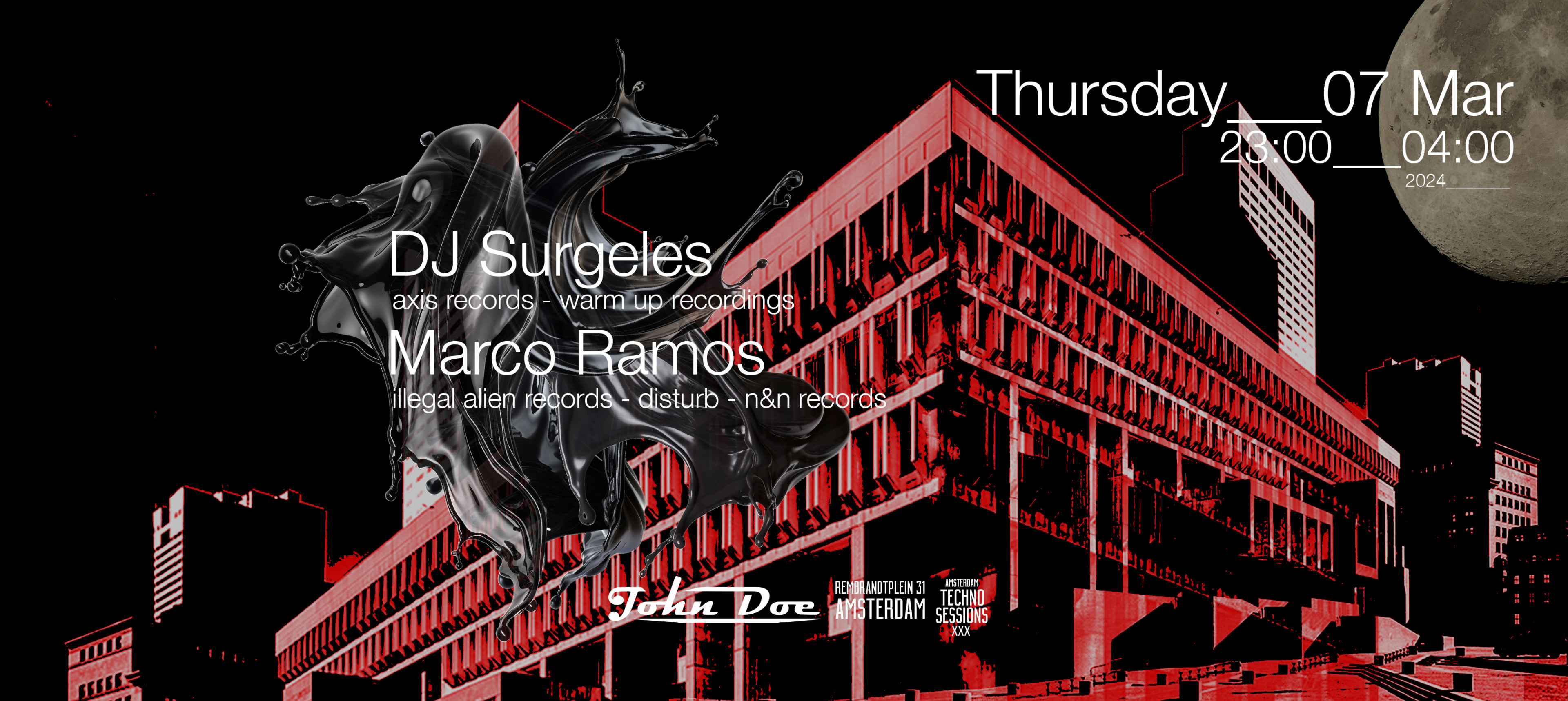 Amsterdam Techno Sessions W/ Dj Surgeles (Warmup Recordings)