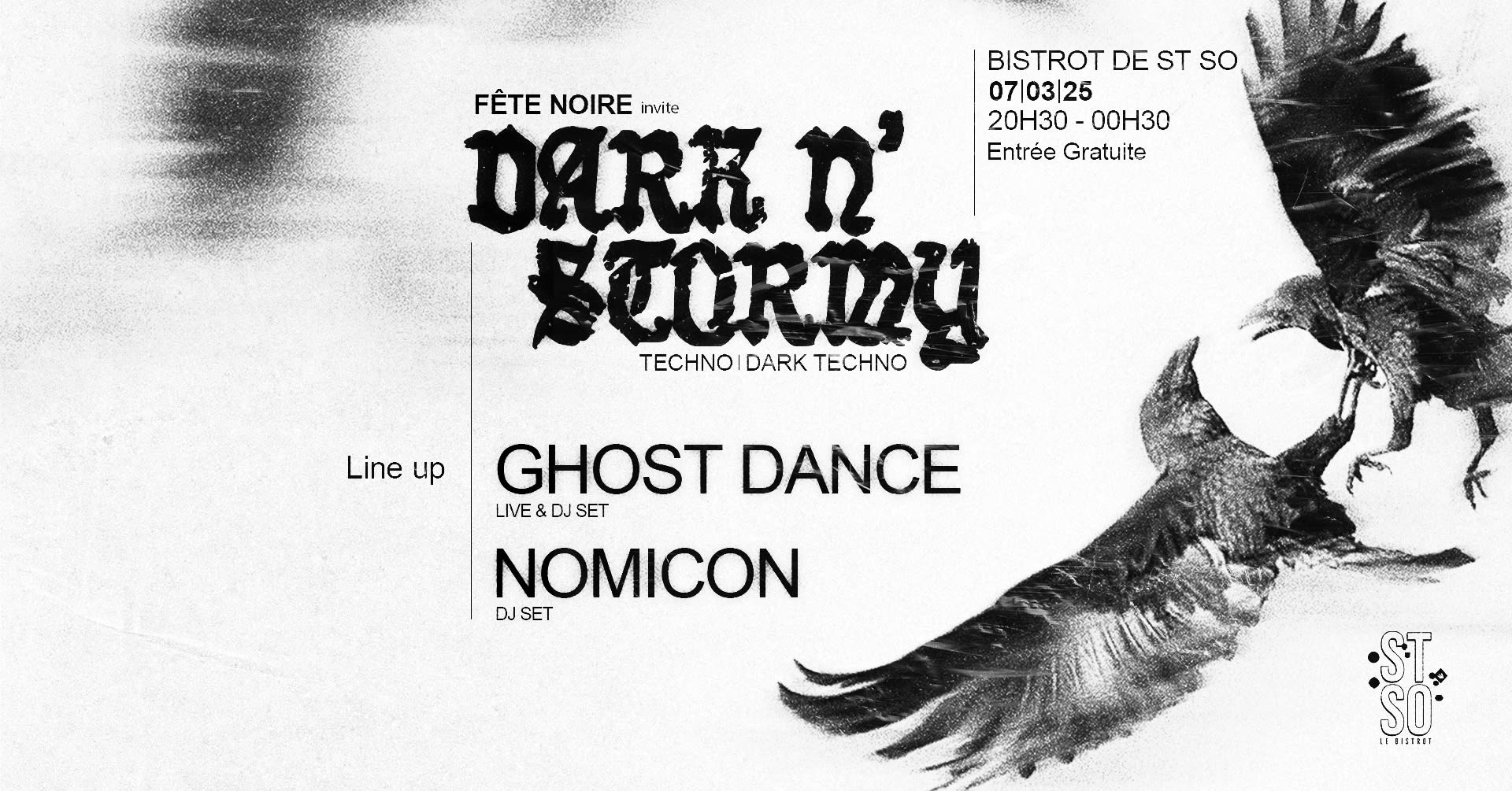La Fête Noire Invite Dark N Stormy