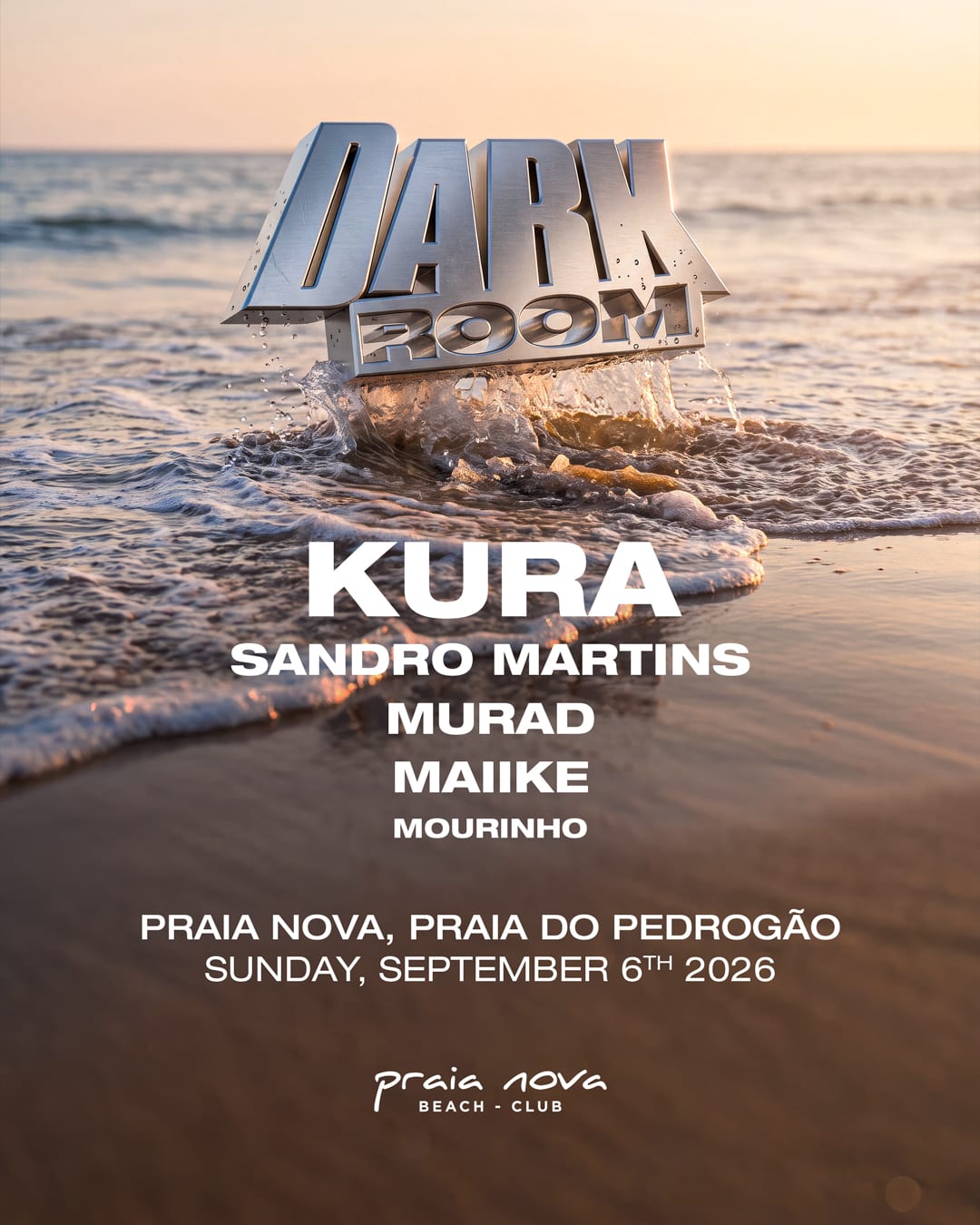 Darkroom Sunset @ Praia Nova Beach Club