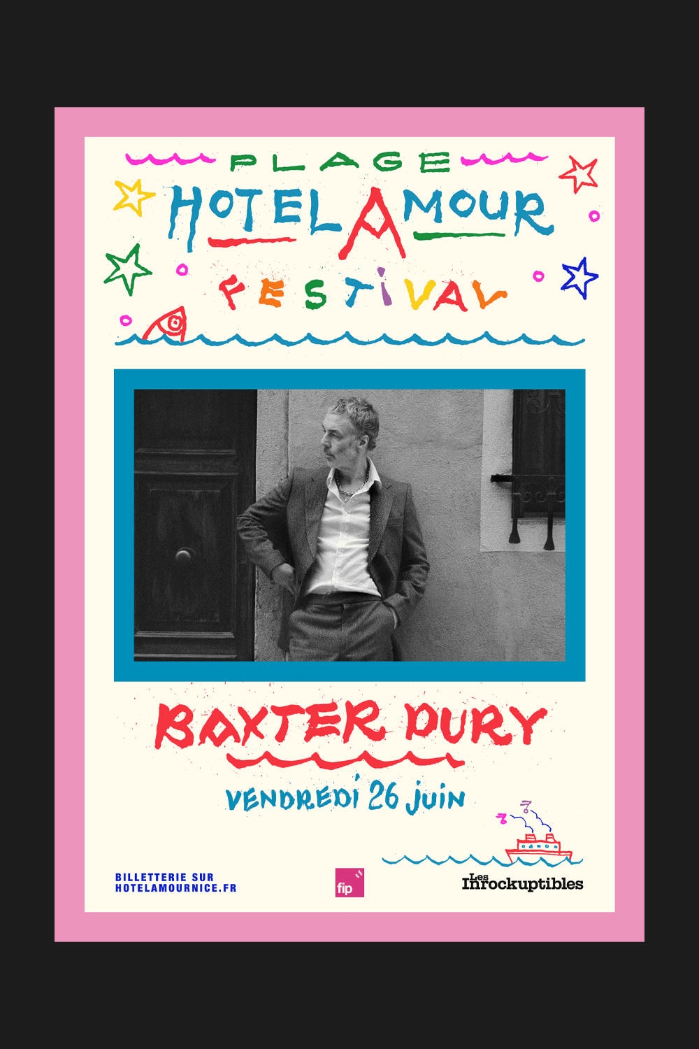 Baxter Dury & Dabeull À La Plage De L'hotel Amour