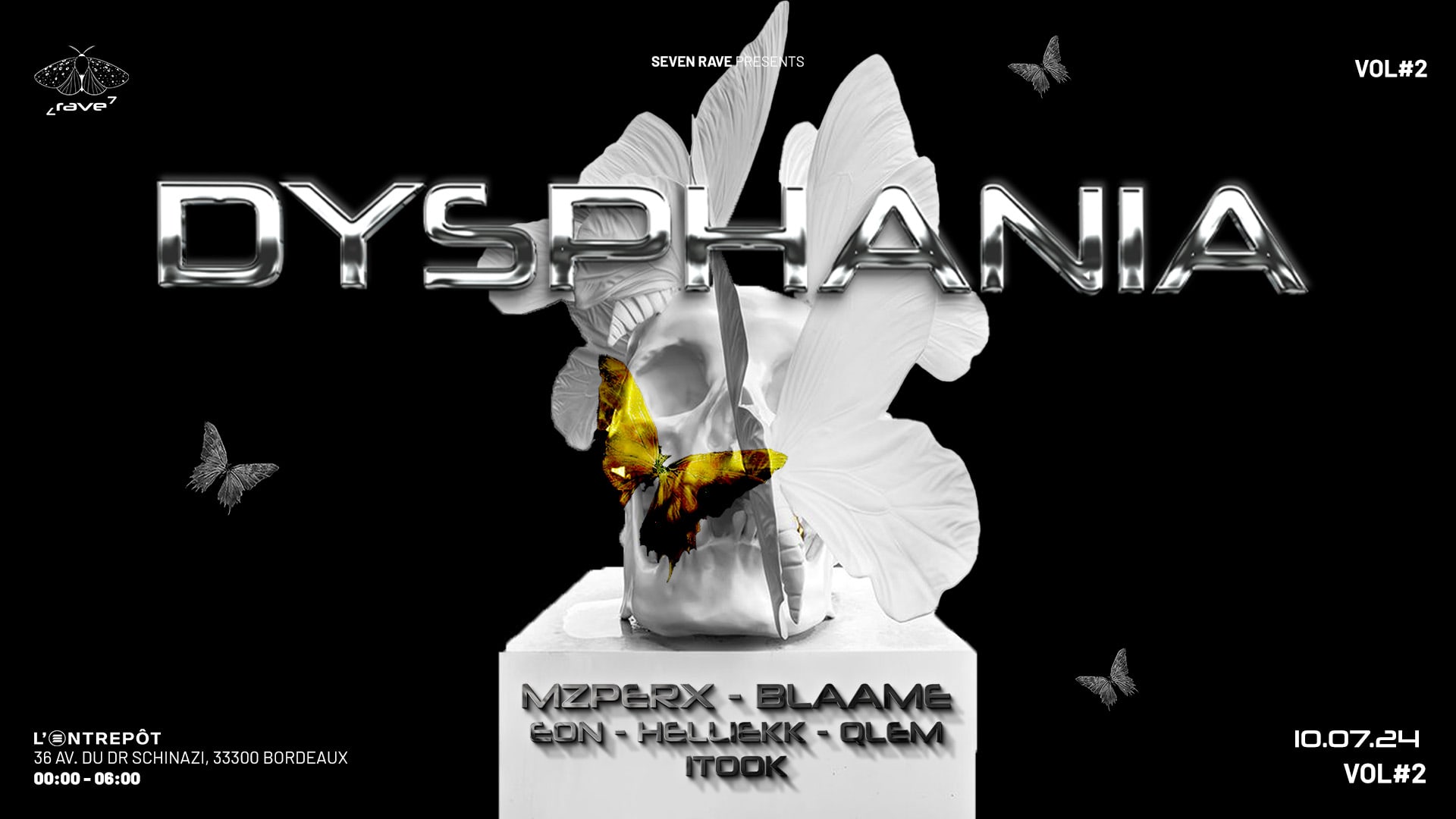 Dysphasia #2 : Blaame / Mzperx + Guests