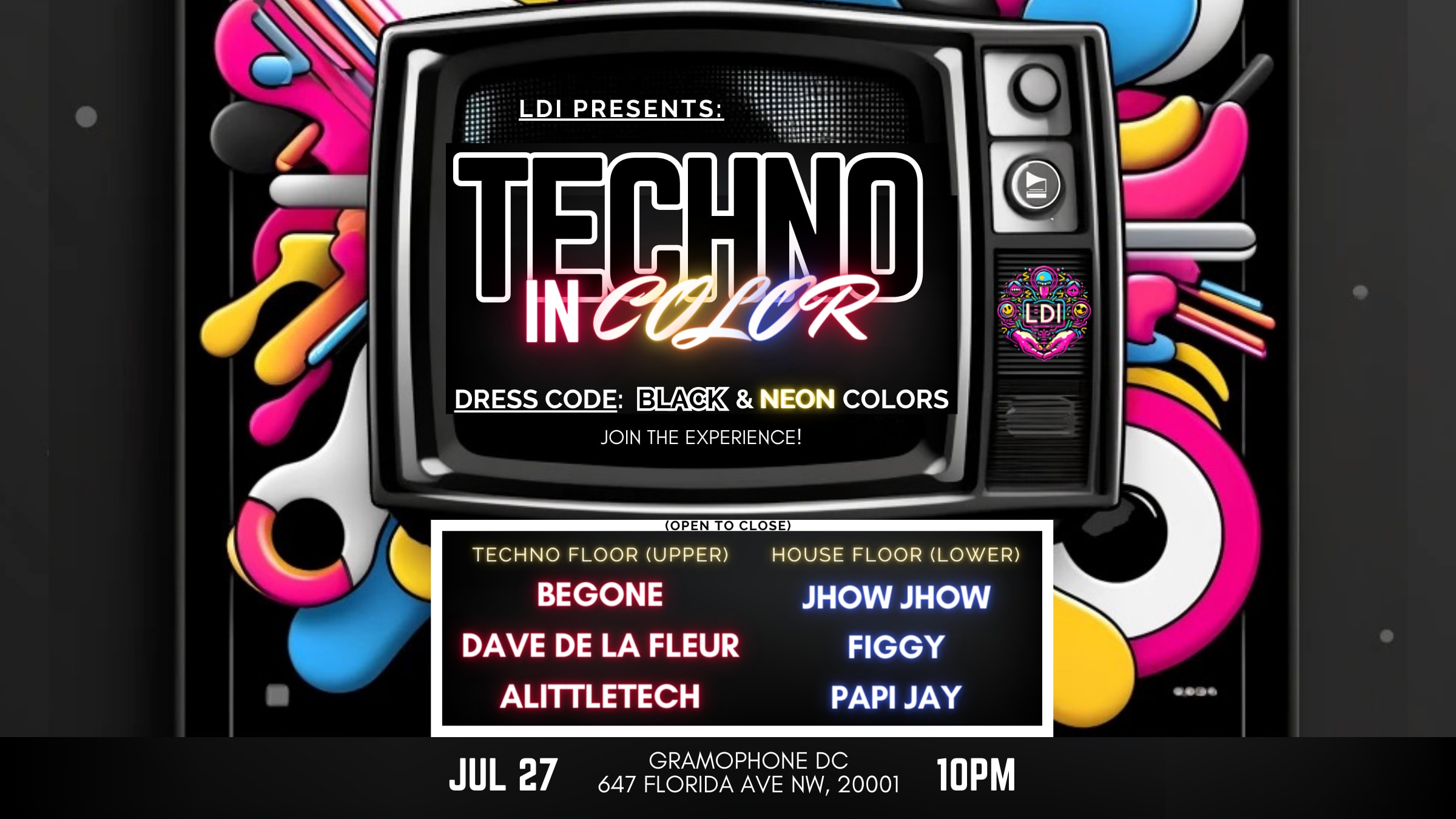 Ldi Presents: Techno In Color