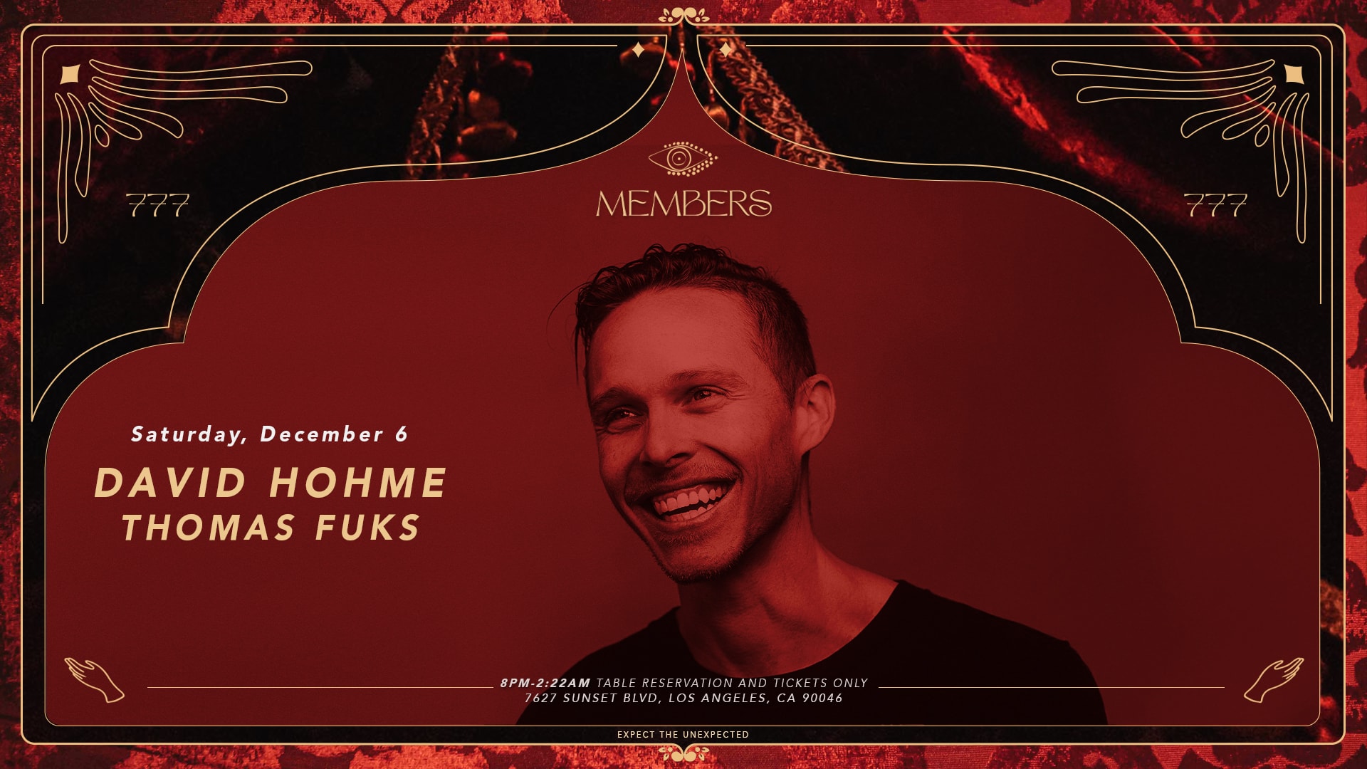 Members Presents: David Hohme B2b Thomas Fuks