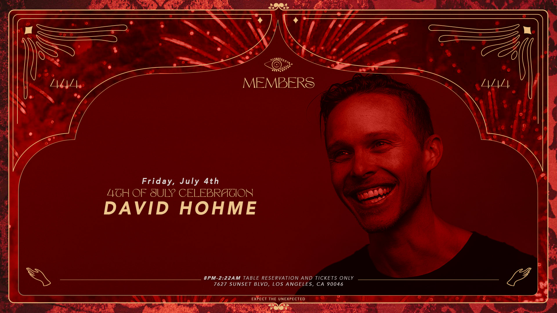 Members X David Hohme — 4th Of July Edition