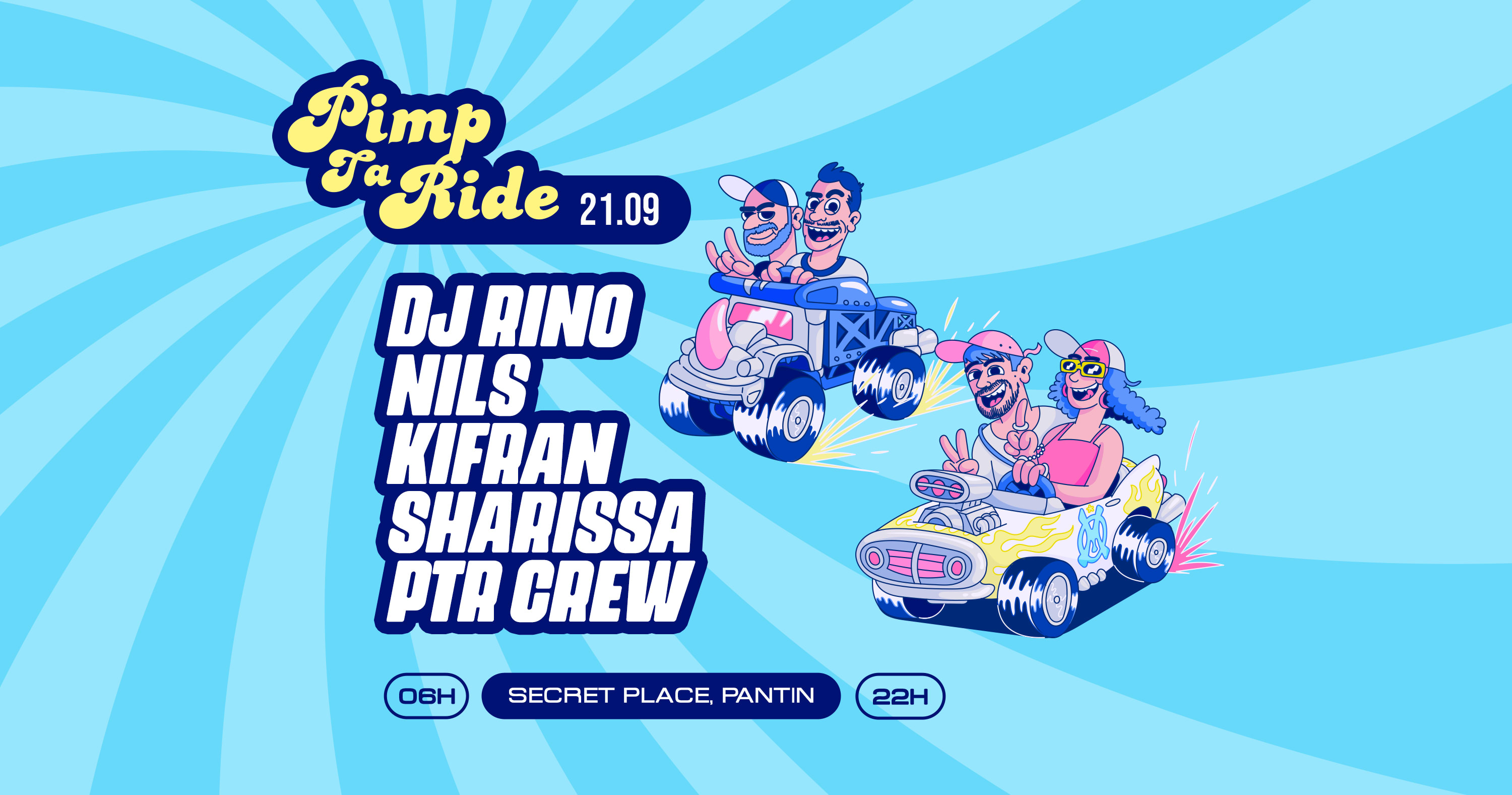 [After] Pimp Ta Ride • Dj Rino, Nils, Kifran, Sharissa