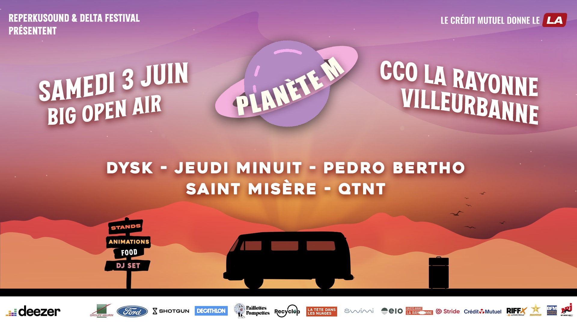 Delta Tour & Reperkusound Présentent Planète M