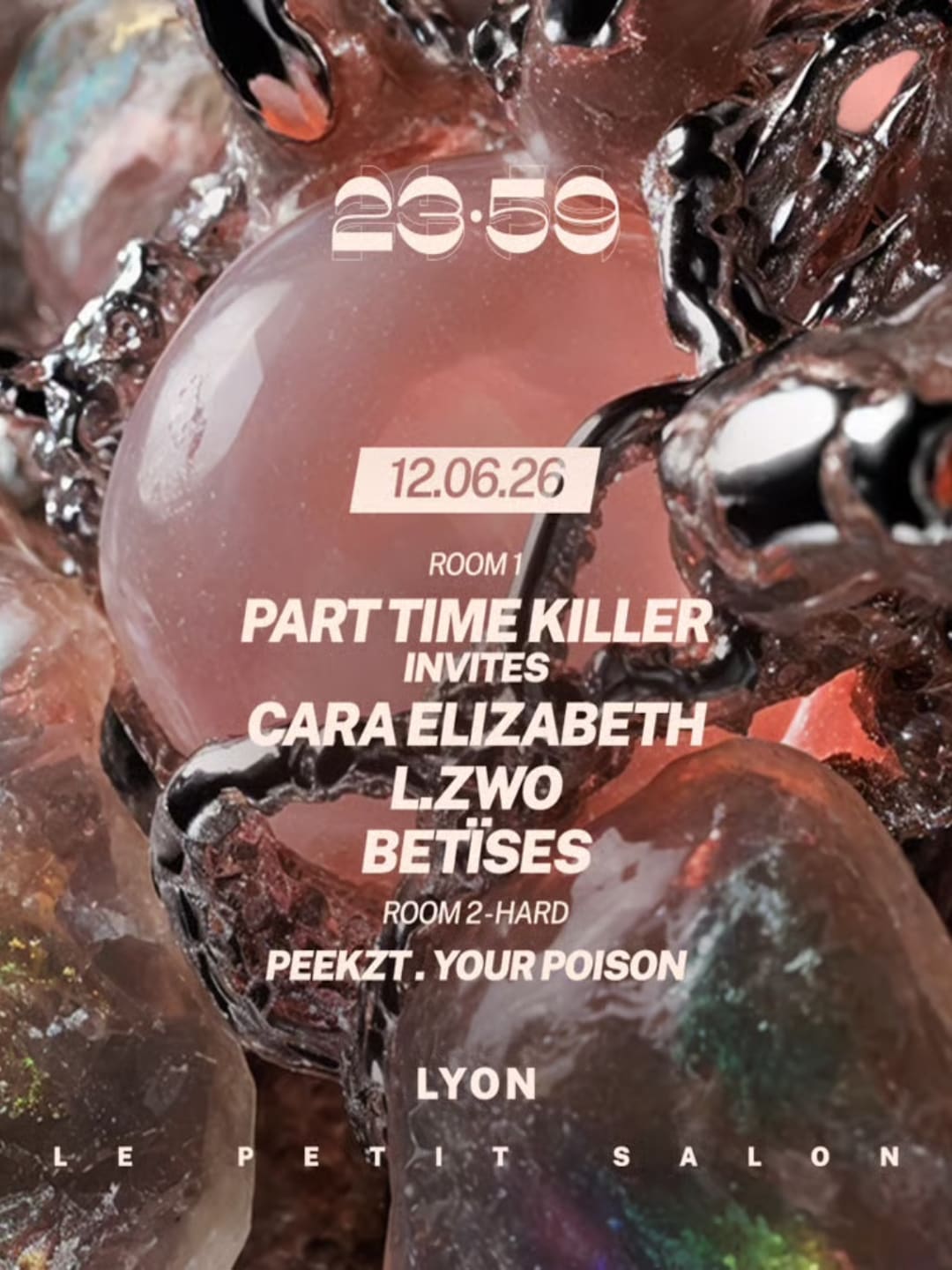 Part Time Killer Invites Cara Elizabeth, L.Zwo, Betïses &...