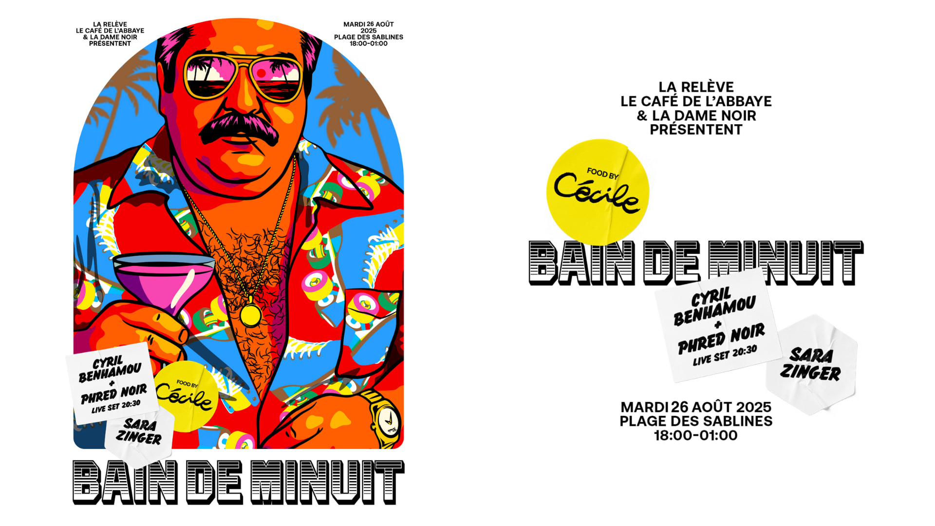Dernier Bain De Minuit @ Beach Party - Les Sablines