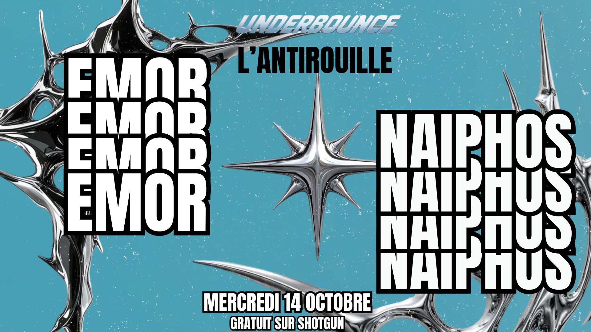 Underbounce Emor X Naiphos L'antirouille