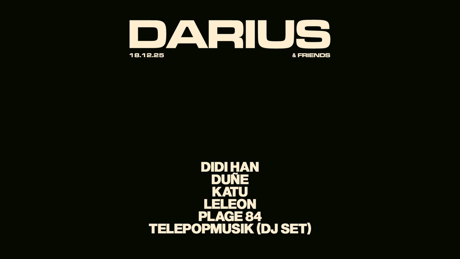 Divine Presents Darius And Friends