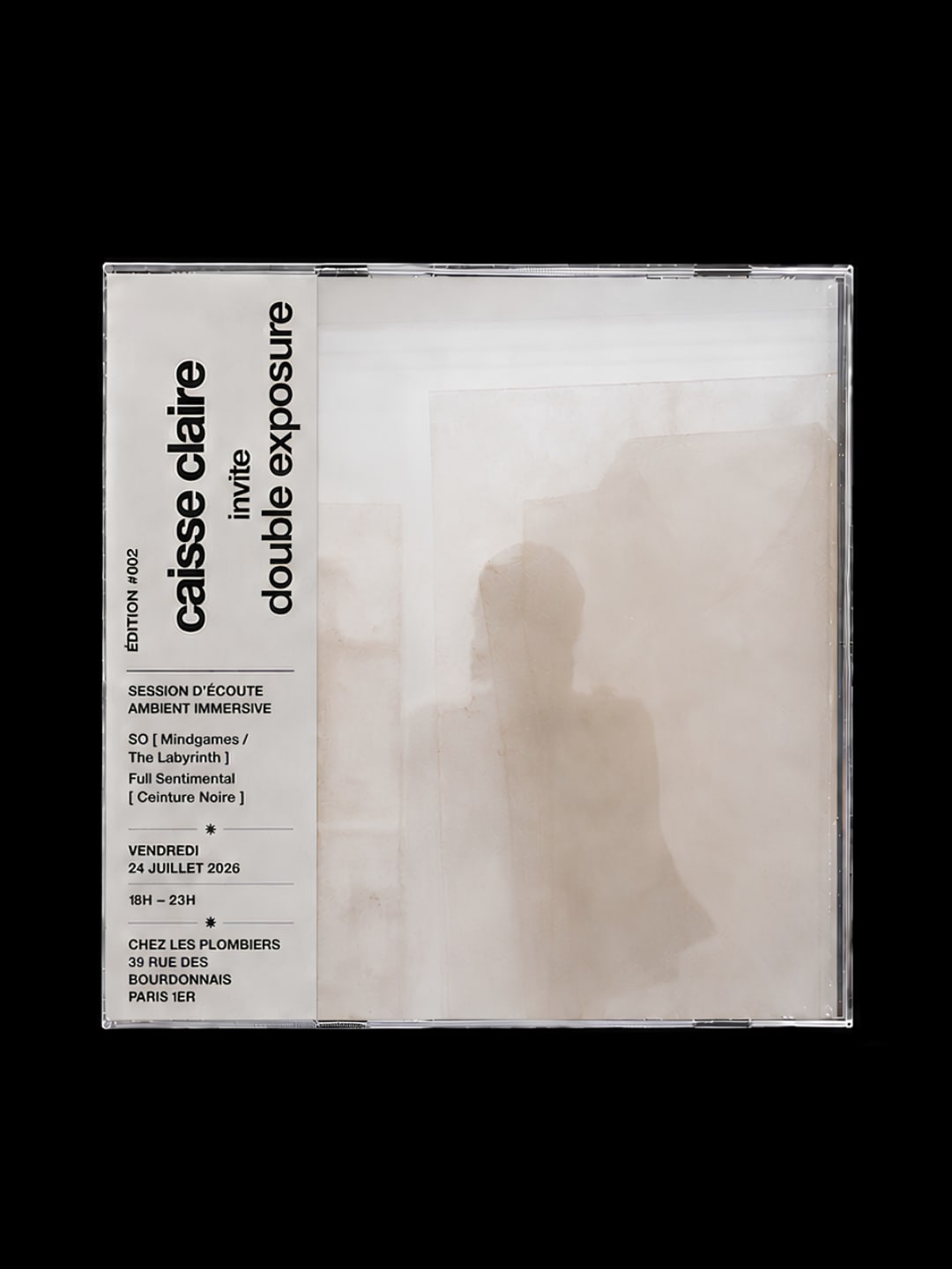 Caisse Claire × Double Exposure
