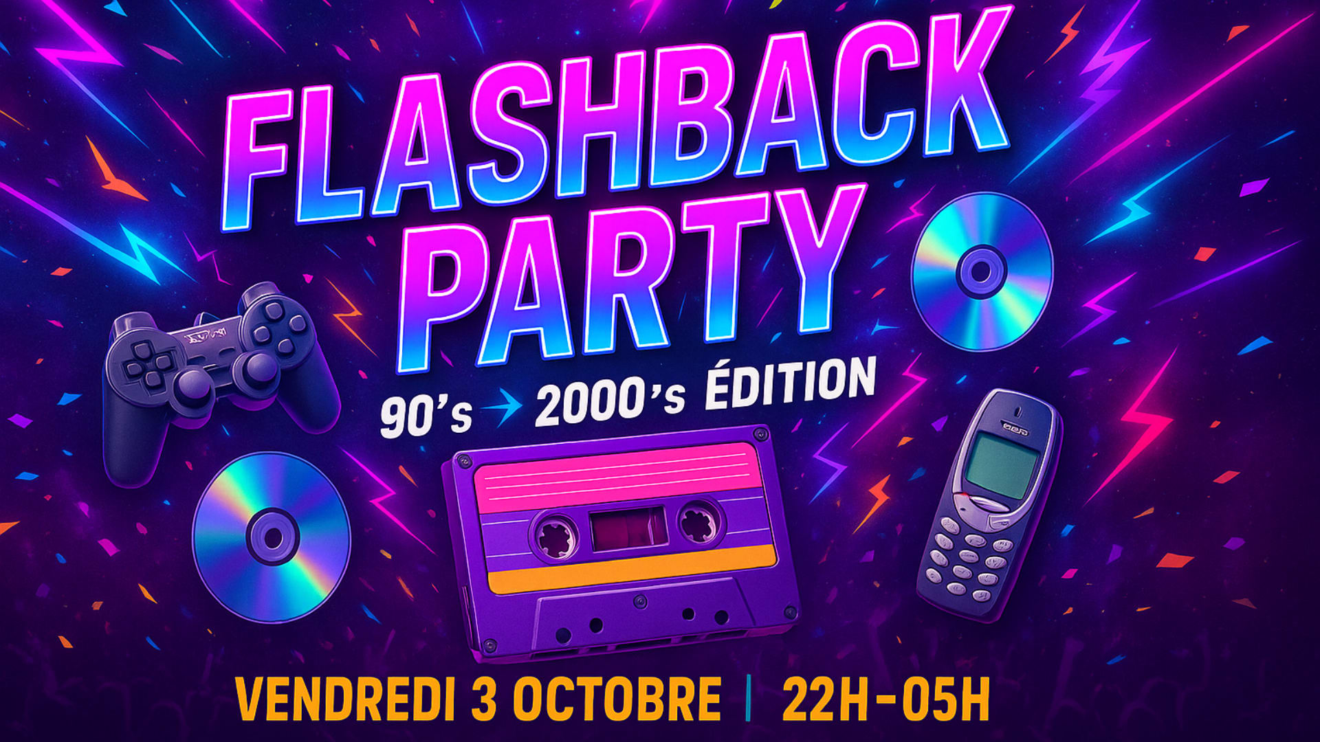 Flashback Party – 90’S, 2000’S Édition