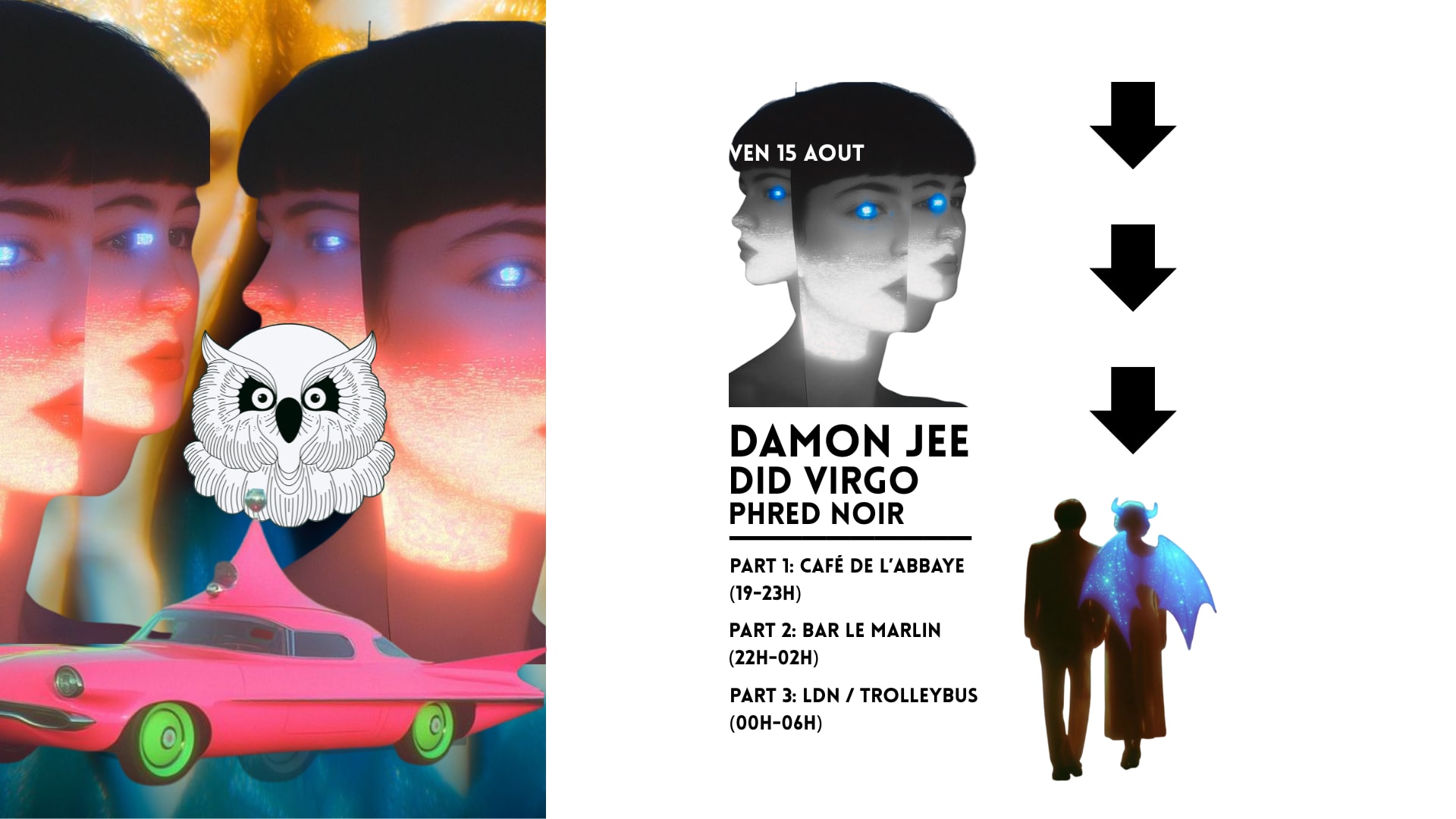Damon Jee X Did Virgo X Phred Noir @ Abbaye X Marlin X Ldn