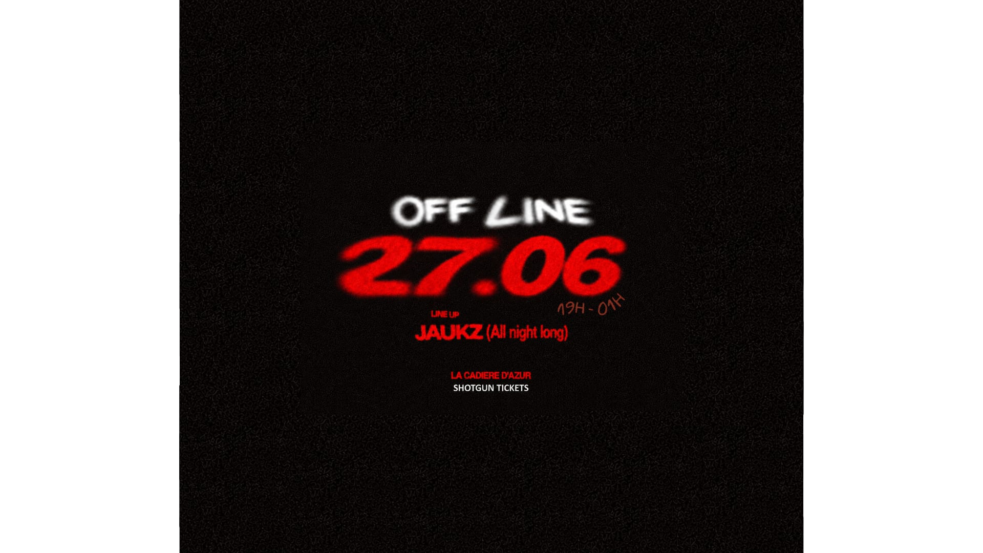 Off Line #2 I 27.06.26 I La Cadière-D'azur
