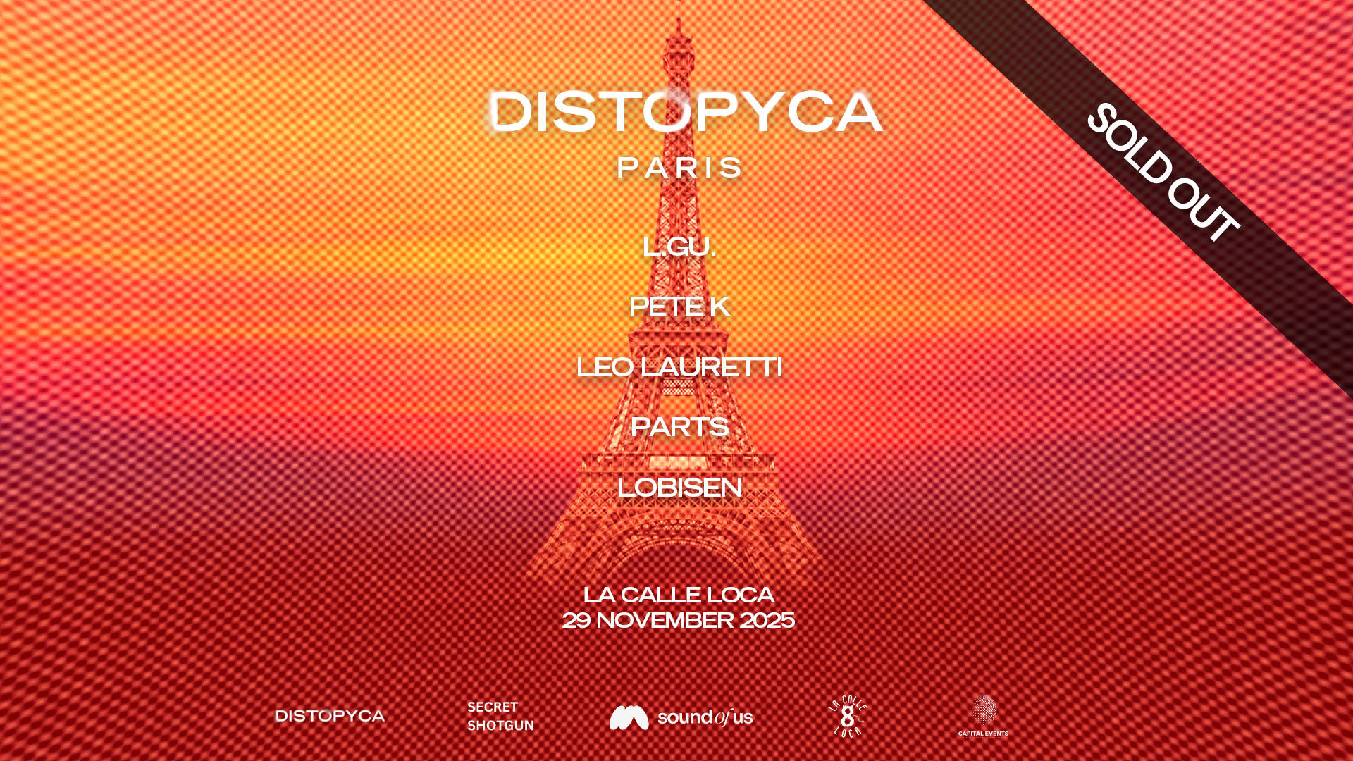 [Sold Out] Sound Of Us X Distopyca: L.Gu. & Friends
