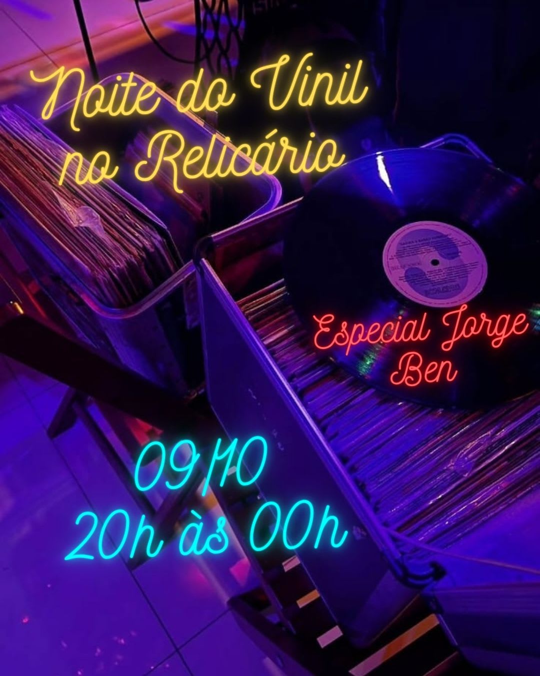 Noite Do Vinil - Especial Jorge Ben & Djavan