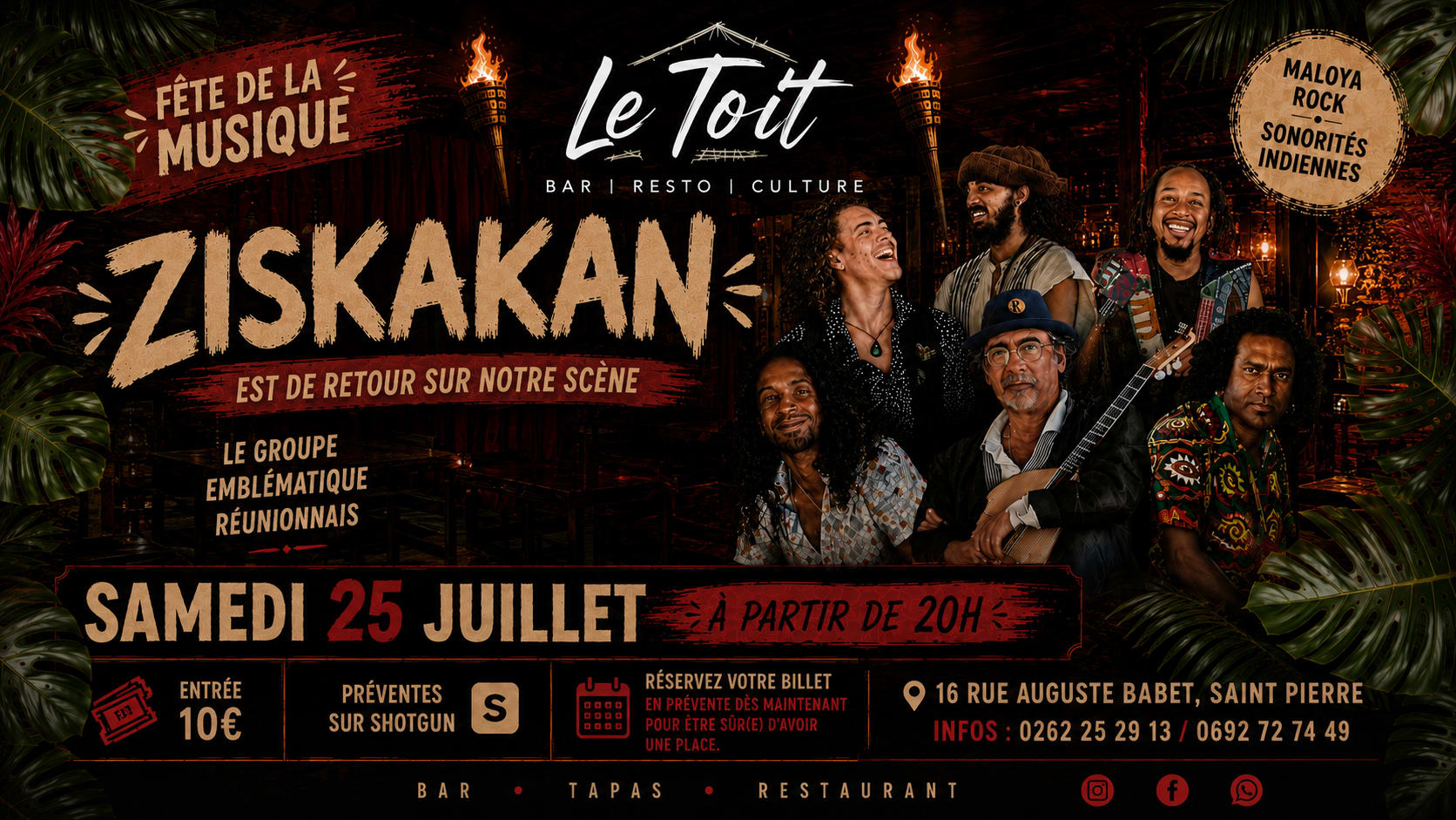 Ziskakan - Concert Au Toit