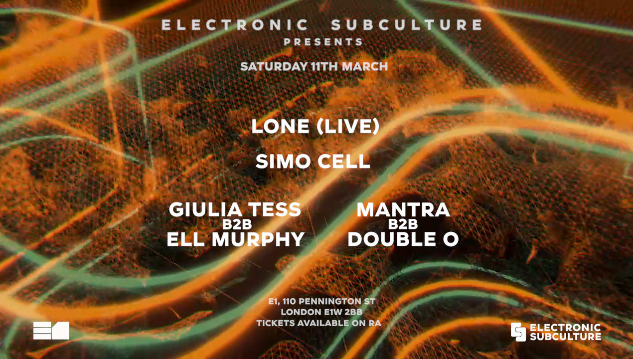 Lone, Simo Cell, Giulia Tess, Ell Murphy, Mantra & Double O