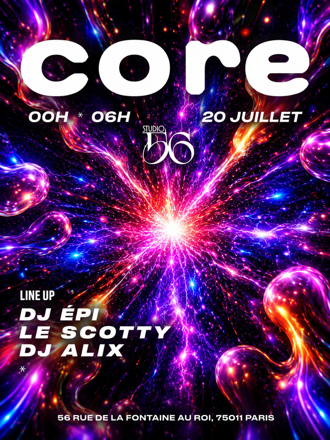 Core W/ Dj Épi , Le Scotty , Alix