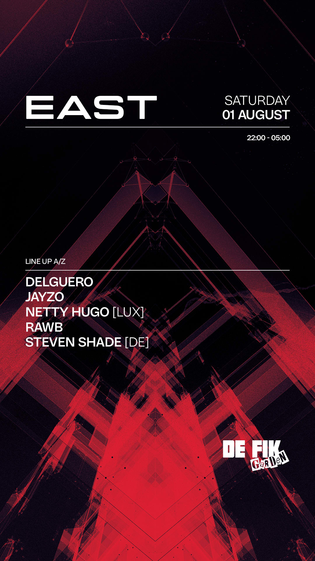 [Sold Out] East: Summer Night Rave (Indoor + Outdoor)